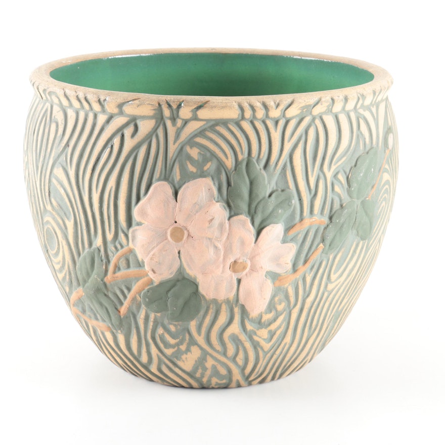 Floral Ceramic Planter