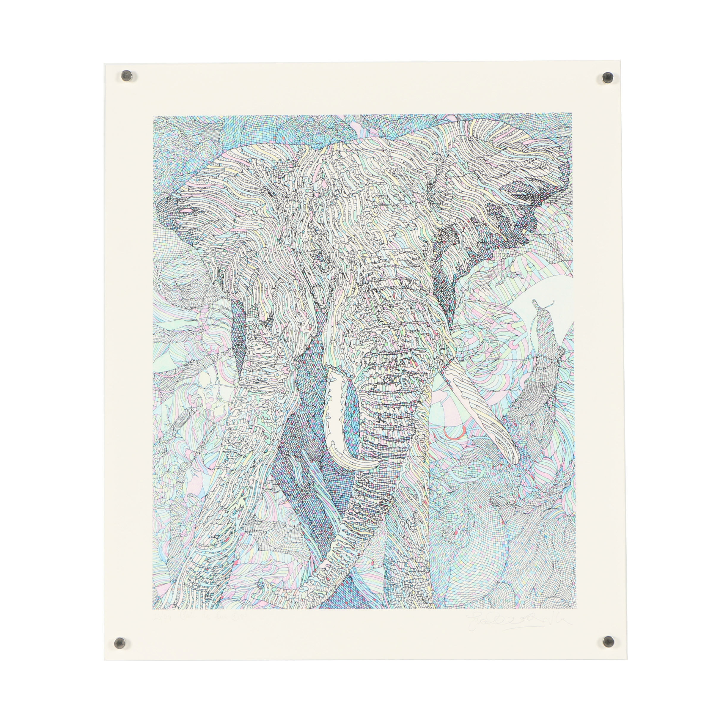 Guillaume Azoulay Giclée "Clair De Lune"