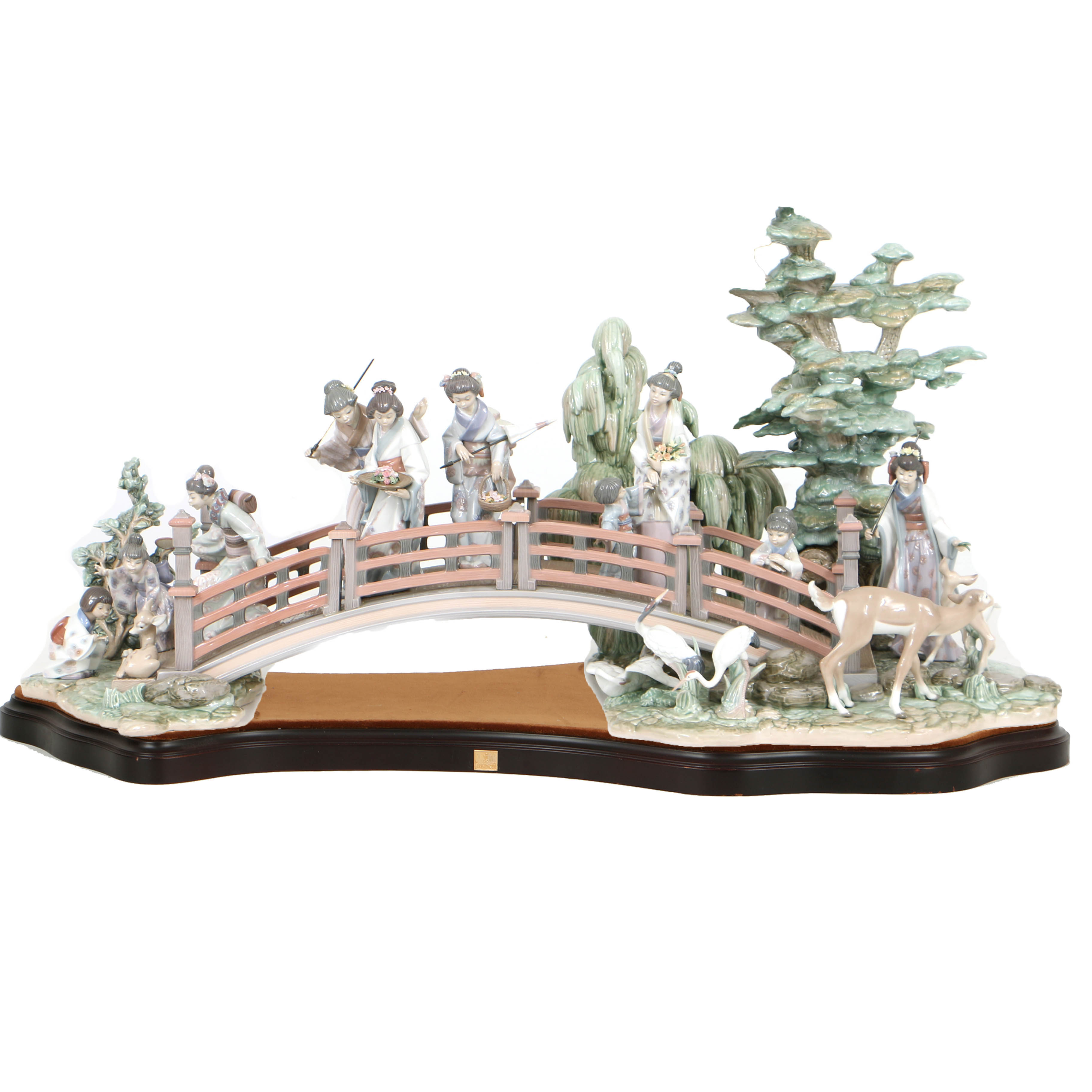 Limited Edition Lladro "Oriental Garden" Porcelain Figurine