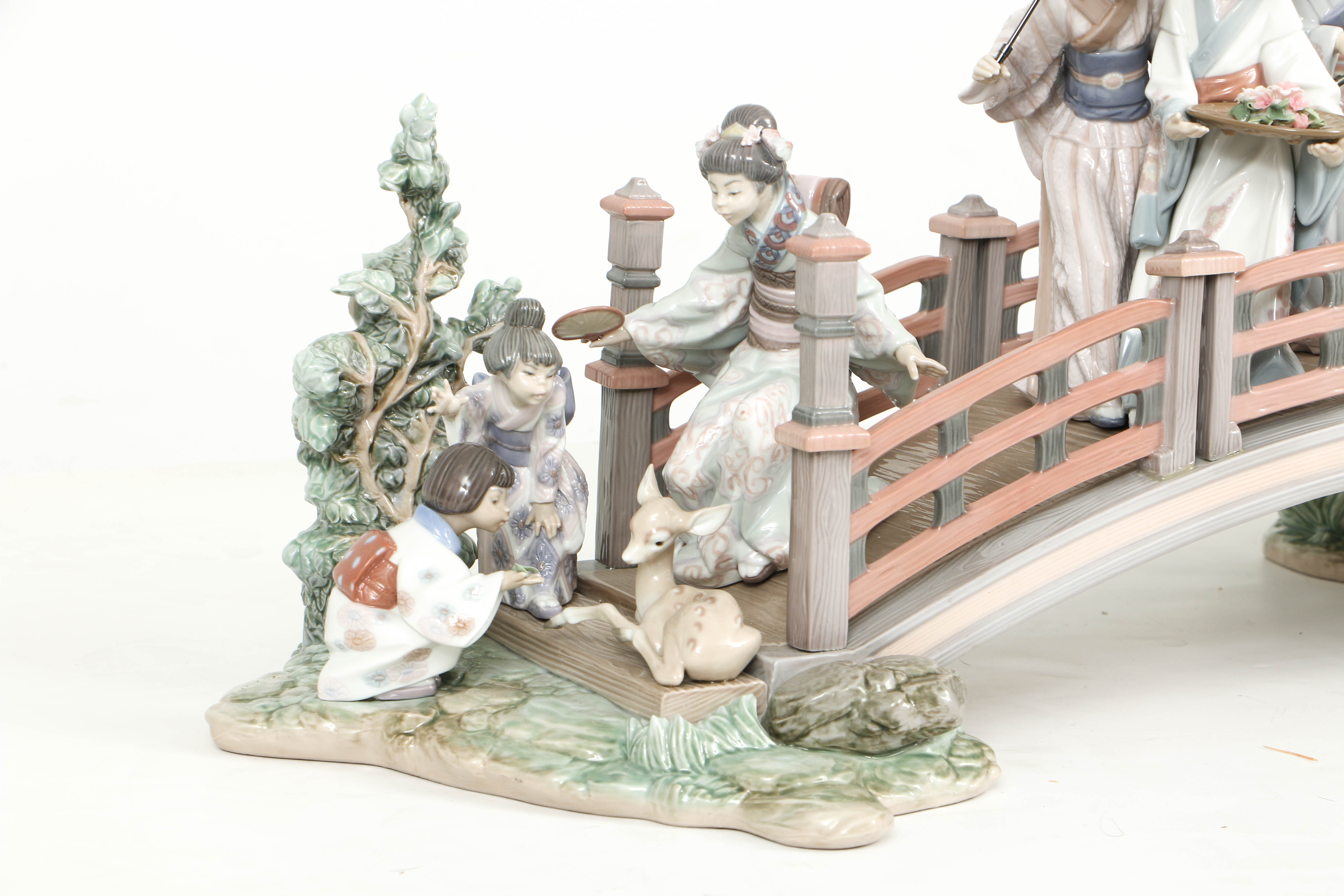 Limited Edition Lladro "Oriental Garden" Porcelain Figurine