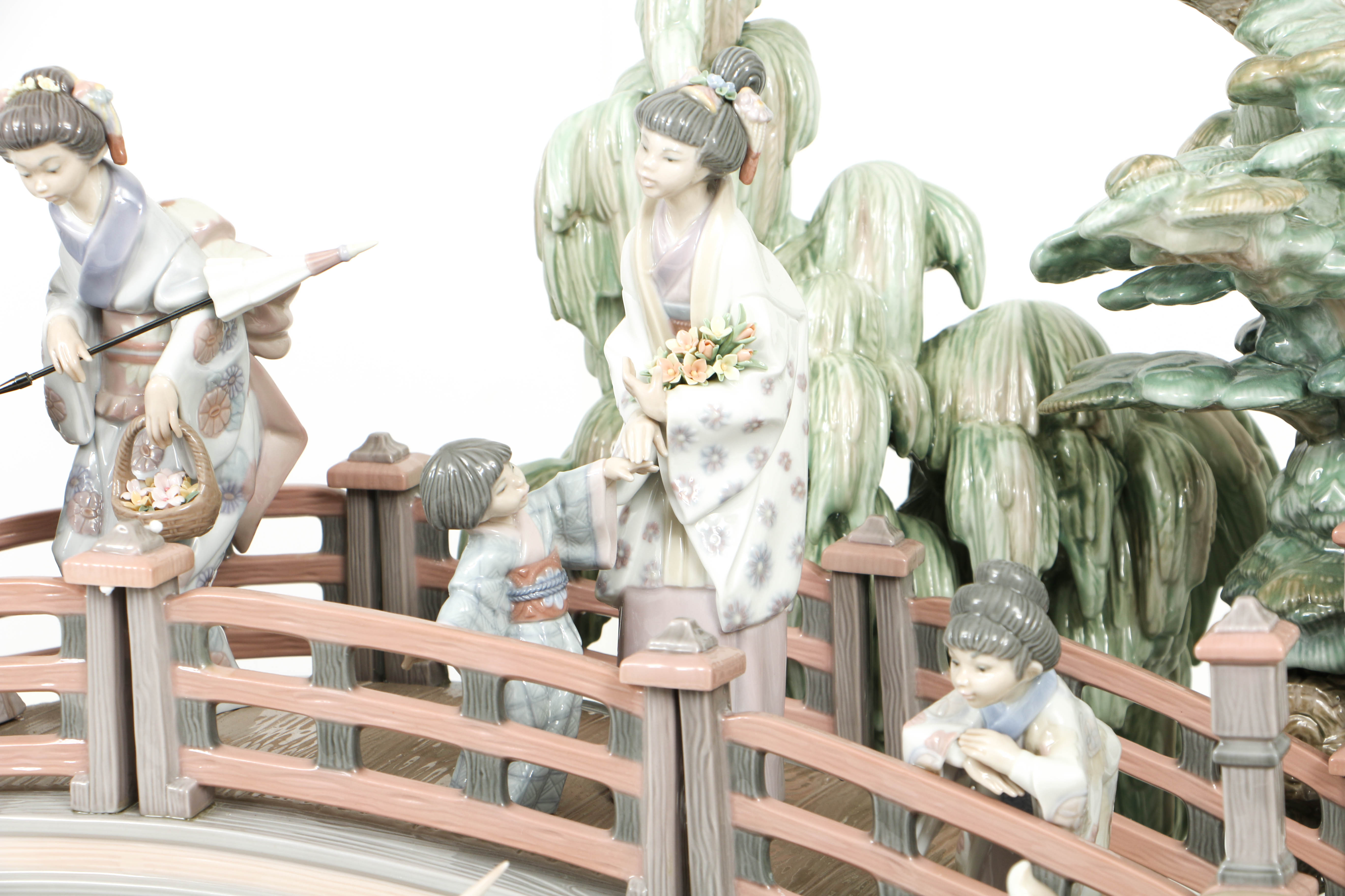Limited Edition Lladro "Oriental Garden" Porcelain Figurine