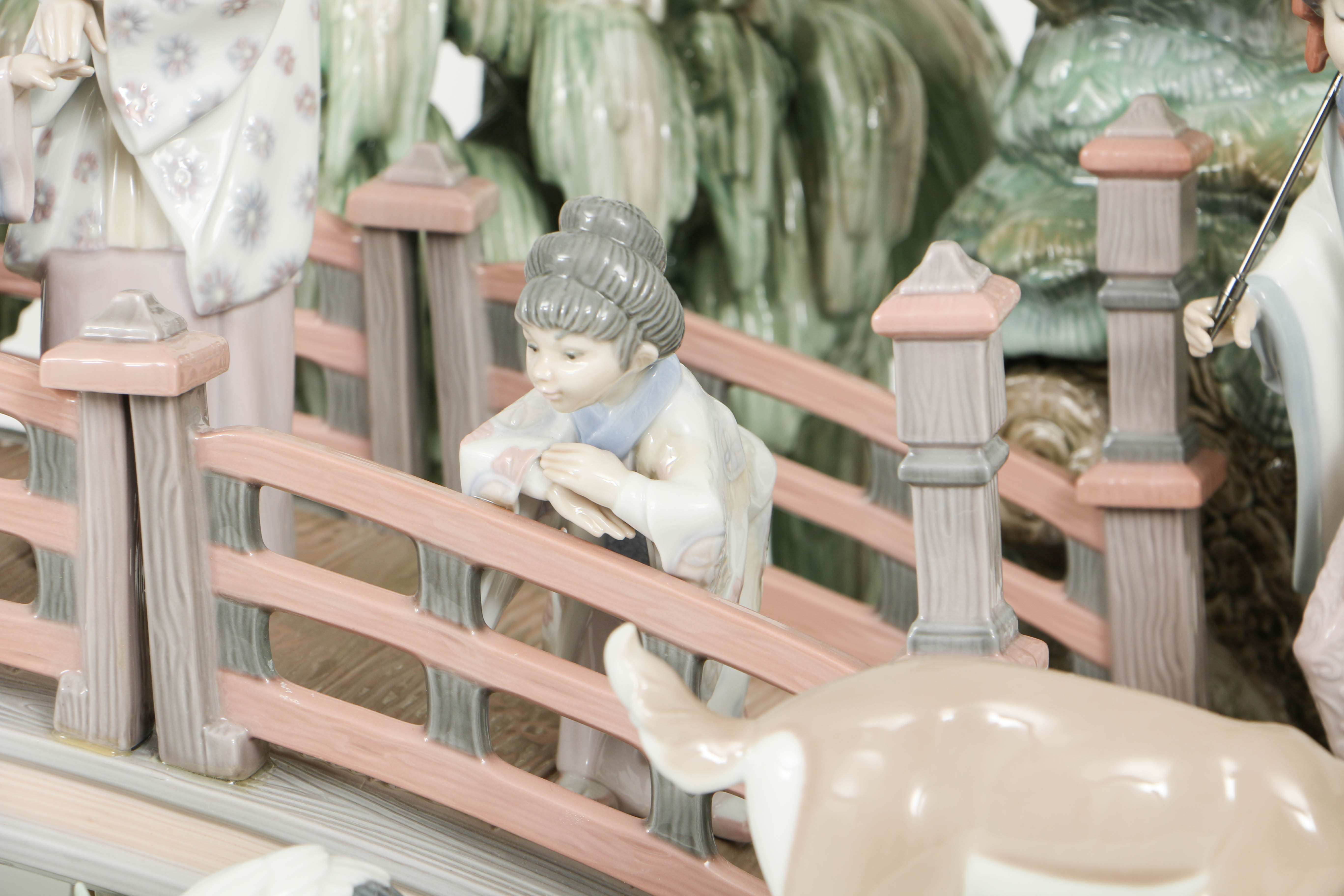 Limited Edition Lladro "Oriental Garden" Porcelain Figurine