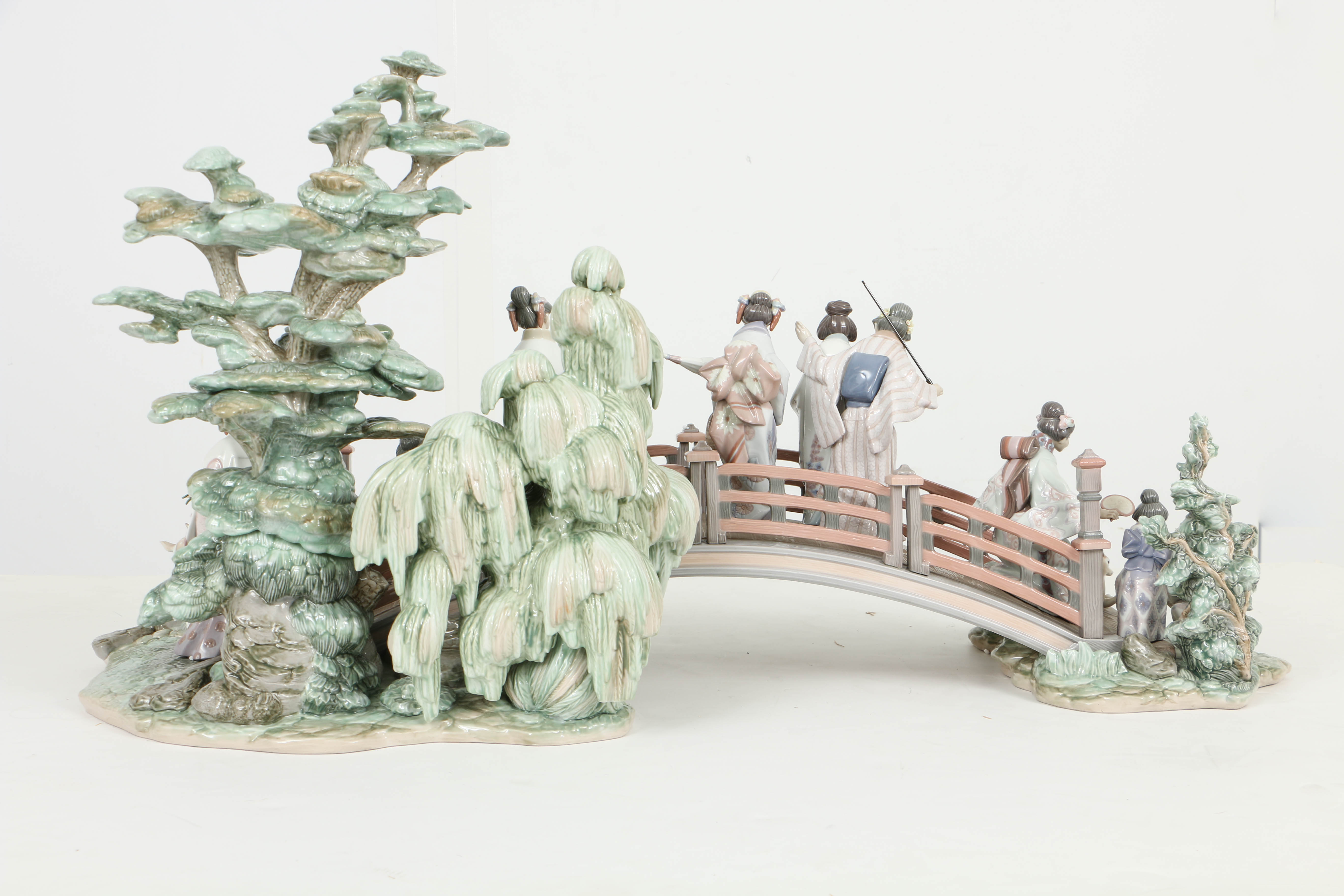 Limited Edition Lladro "Oriental Garden" Porcelain Figurine