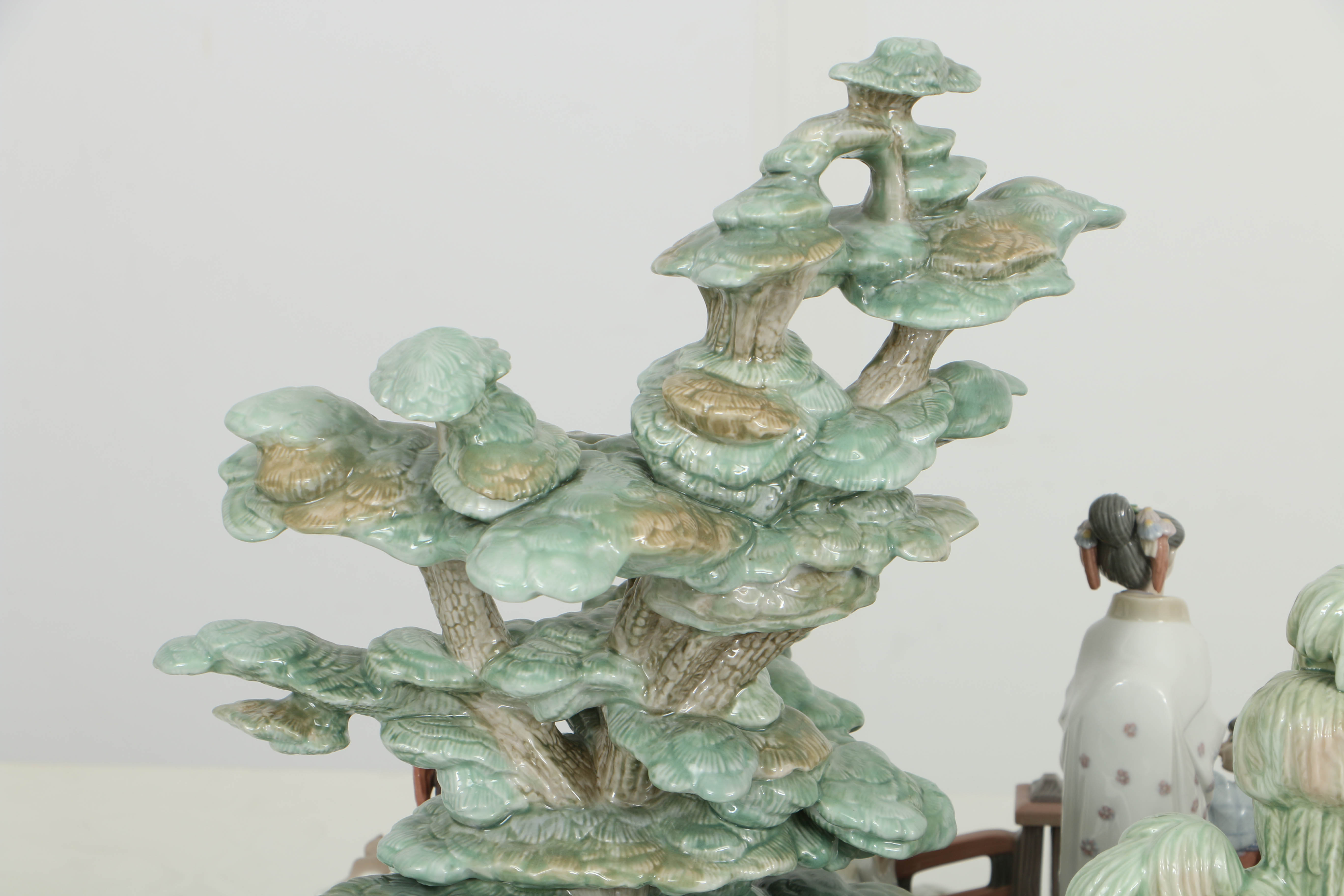 Limited Edition Lladro "Oriental Garden" Porcelain Figurine