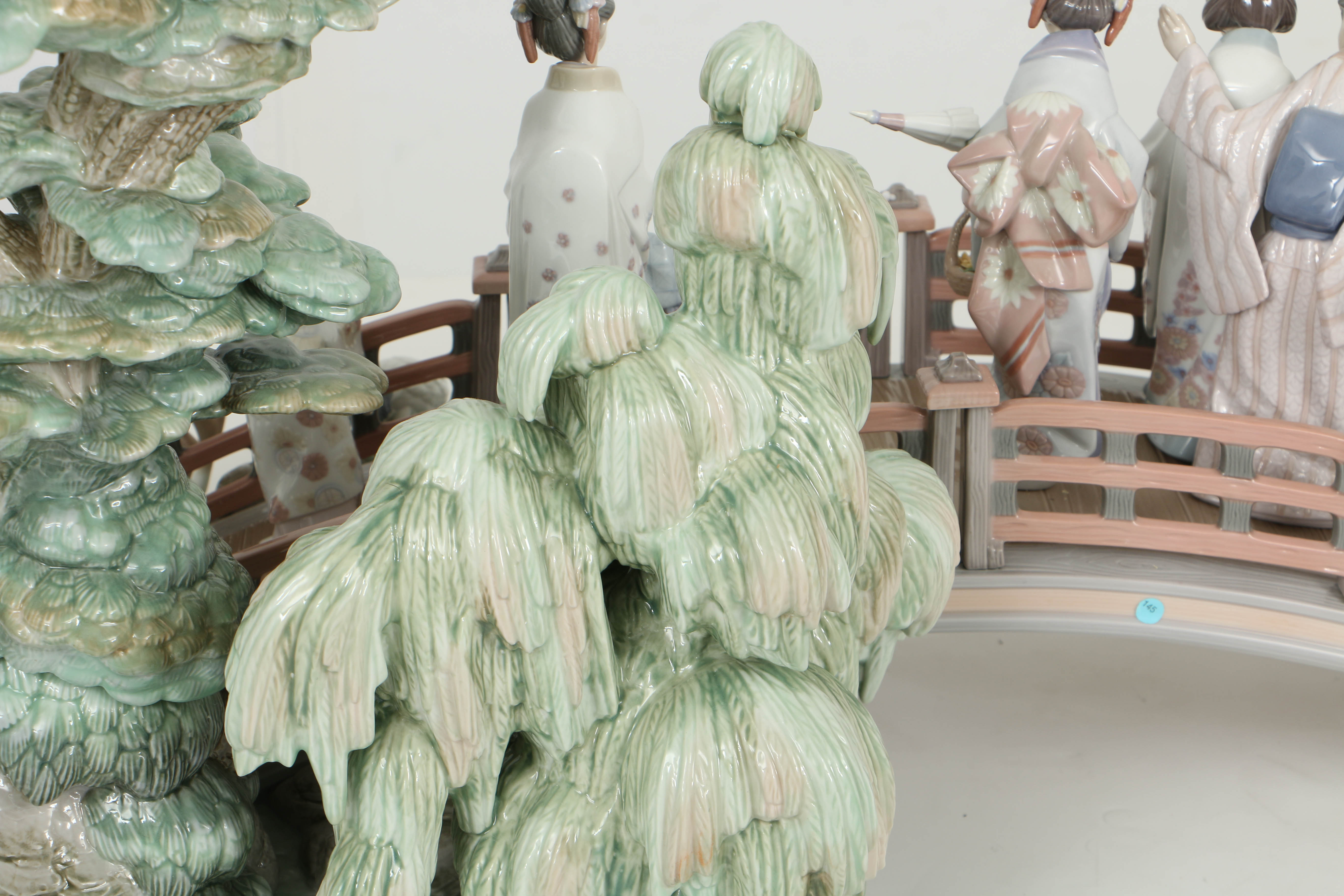 Limited Edition Lladro "Oriental Garden" Porcelain Figurine