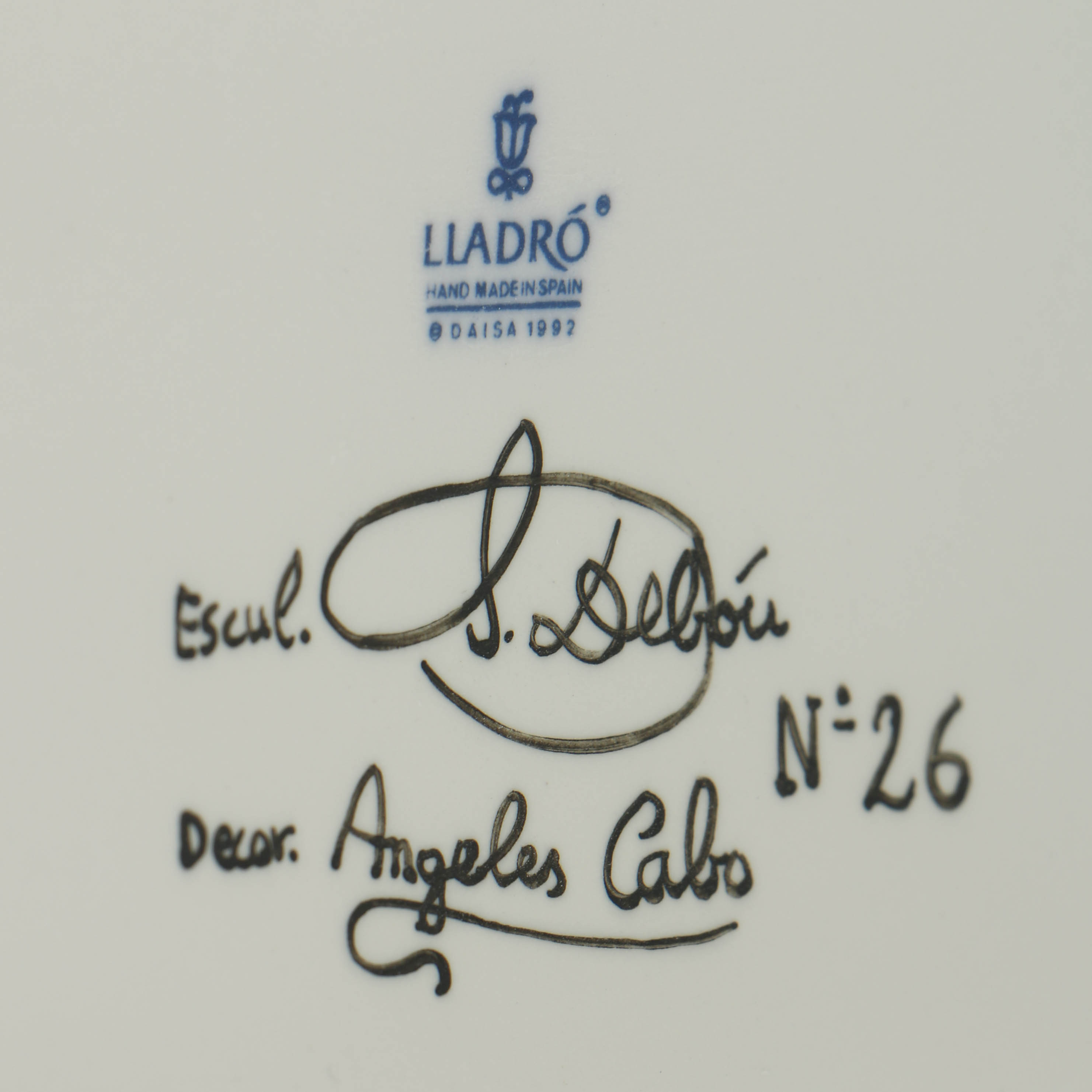 Limited Edition Lladro "Oriental Garden" Porcelain Figurine