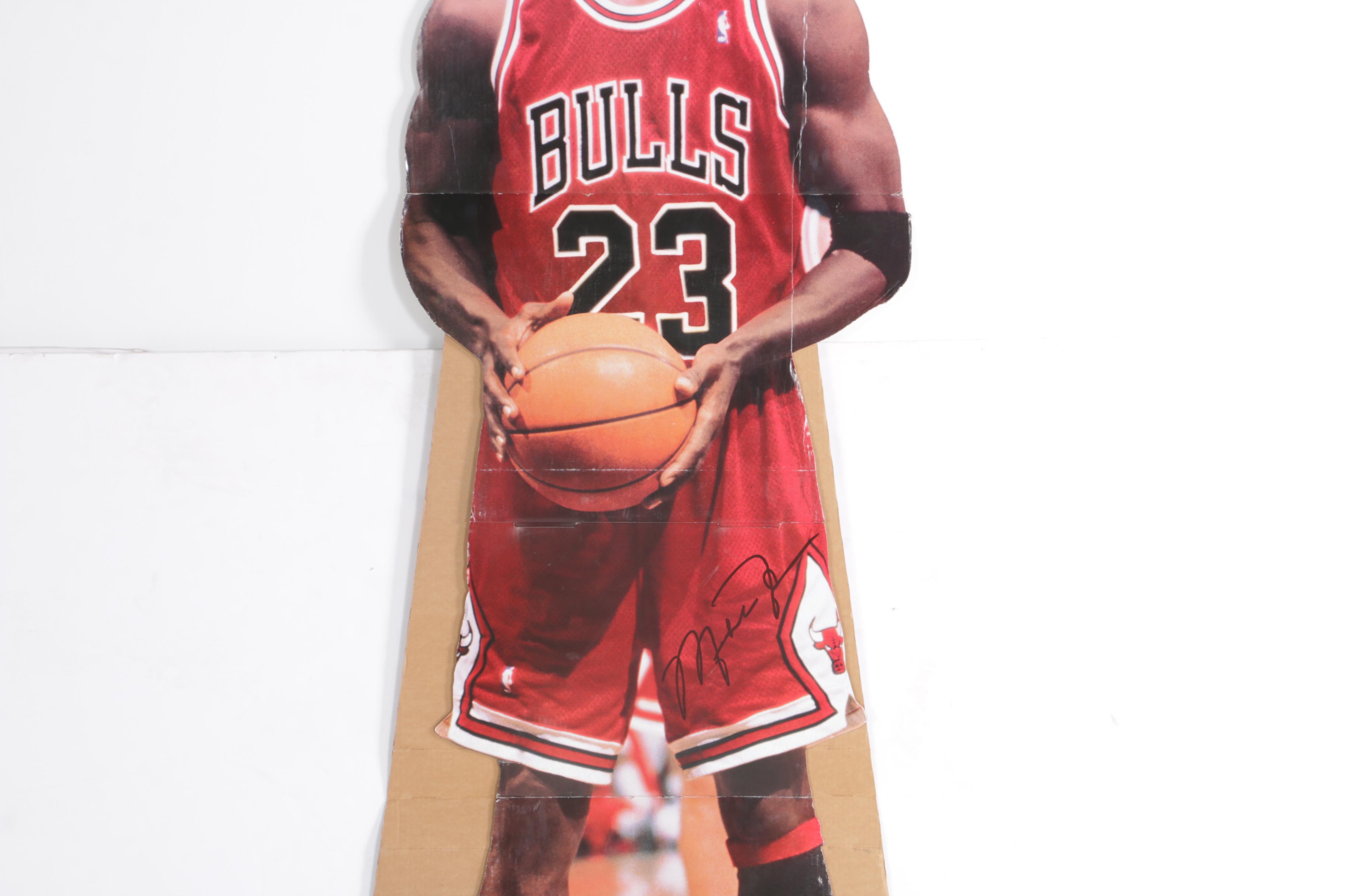1998 Upper Deck Michael Jordan Cardboard Cut-Out