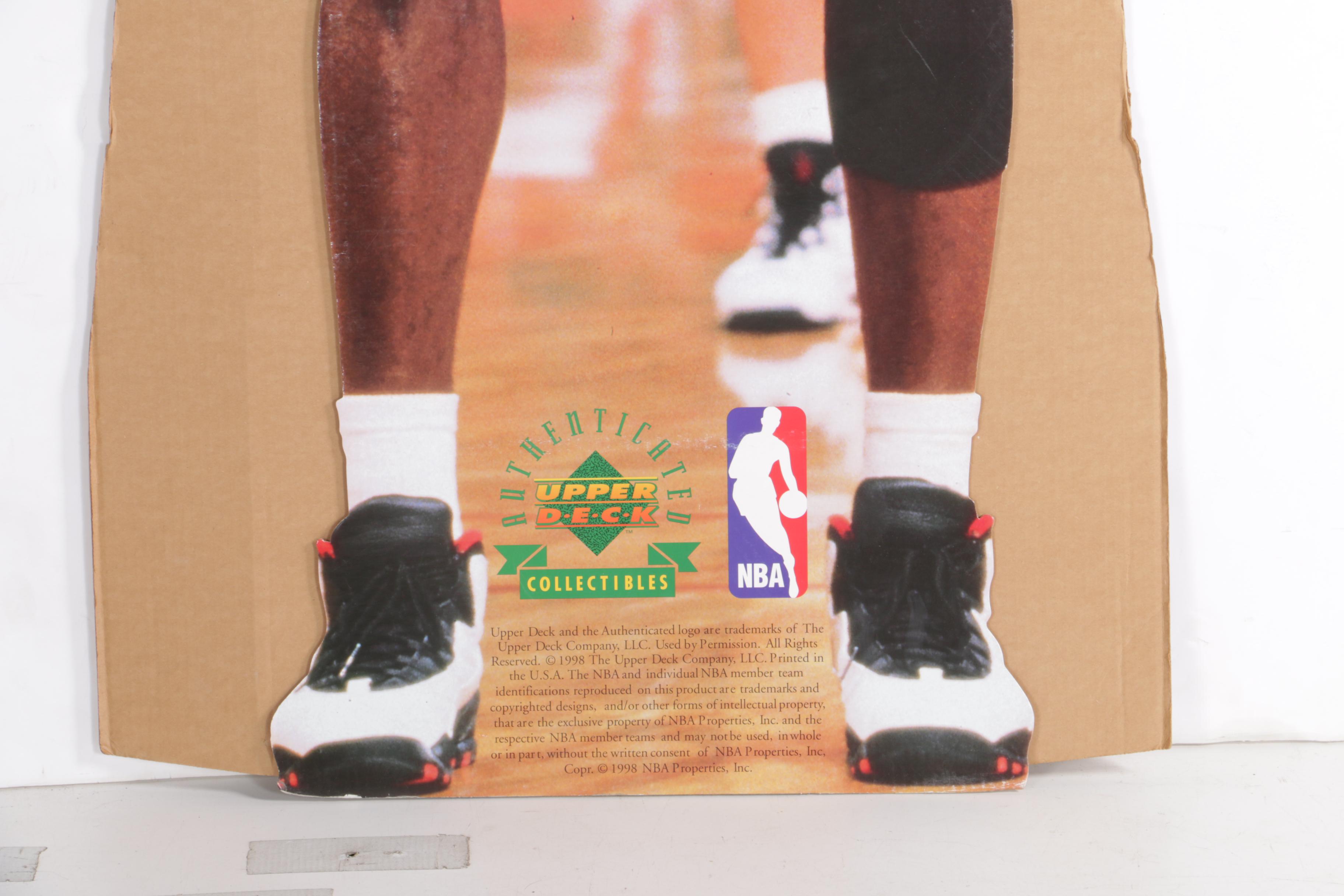 1998 Upper Deck Michael Jordan Cardboard Cut-Out