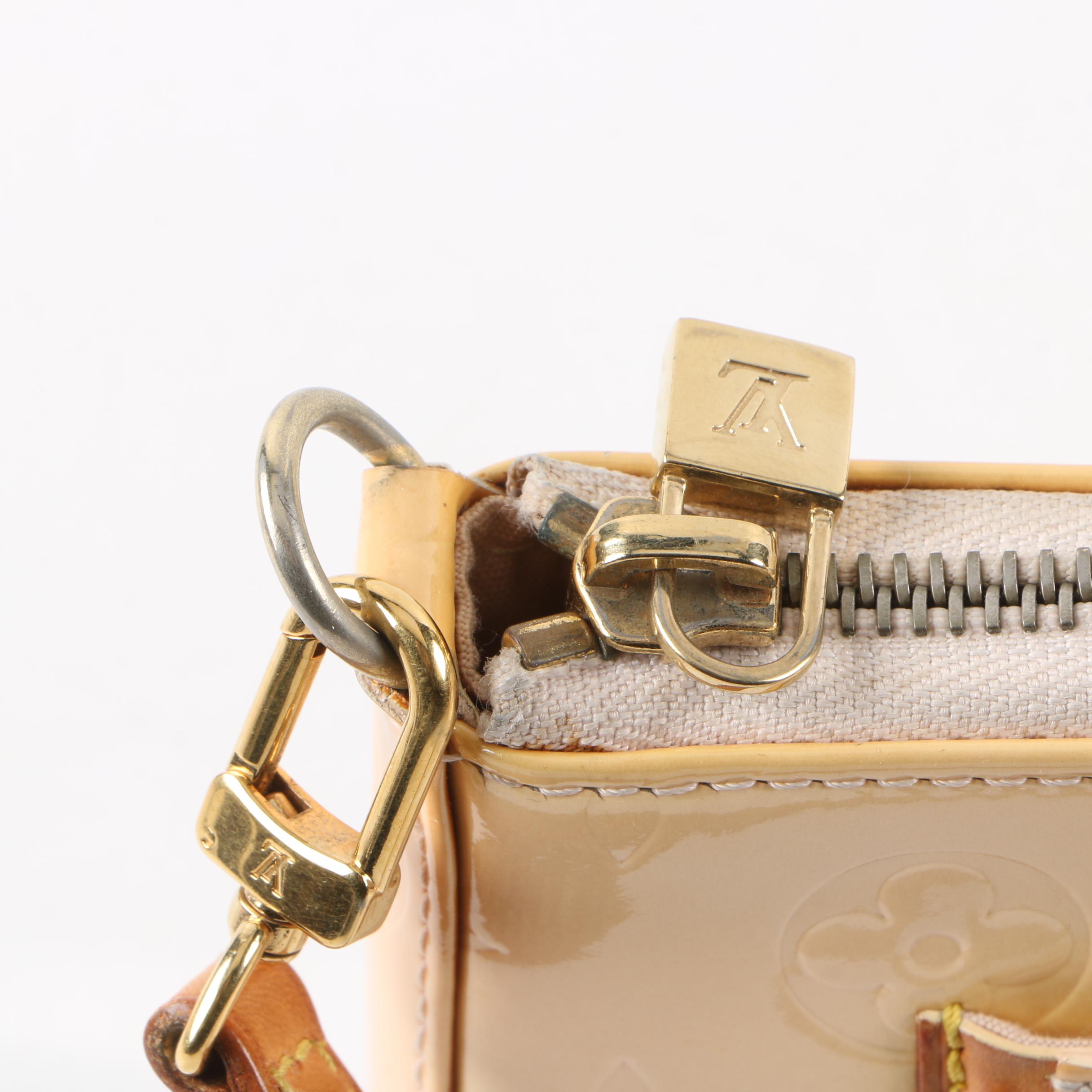 Louis Vuitton Mallory Square Vernis Pochette and Epi Leather Wallet