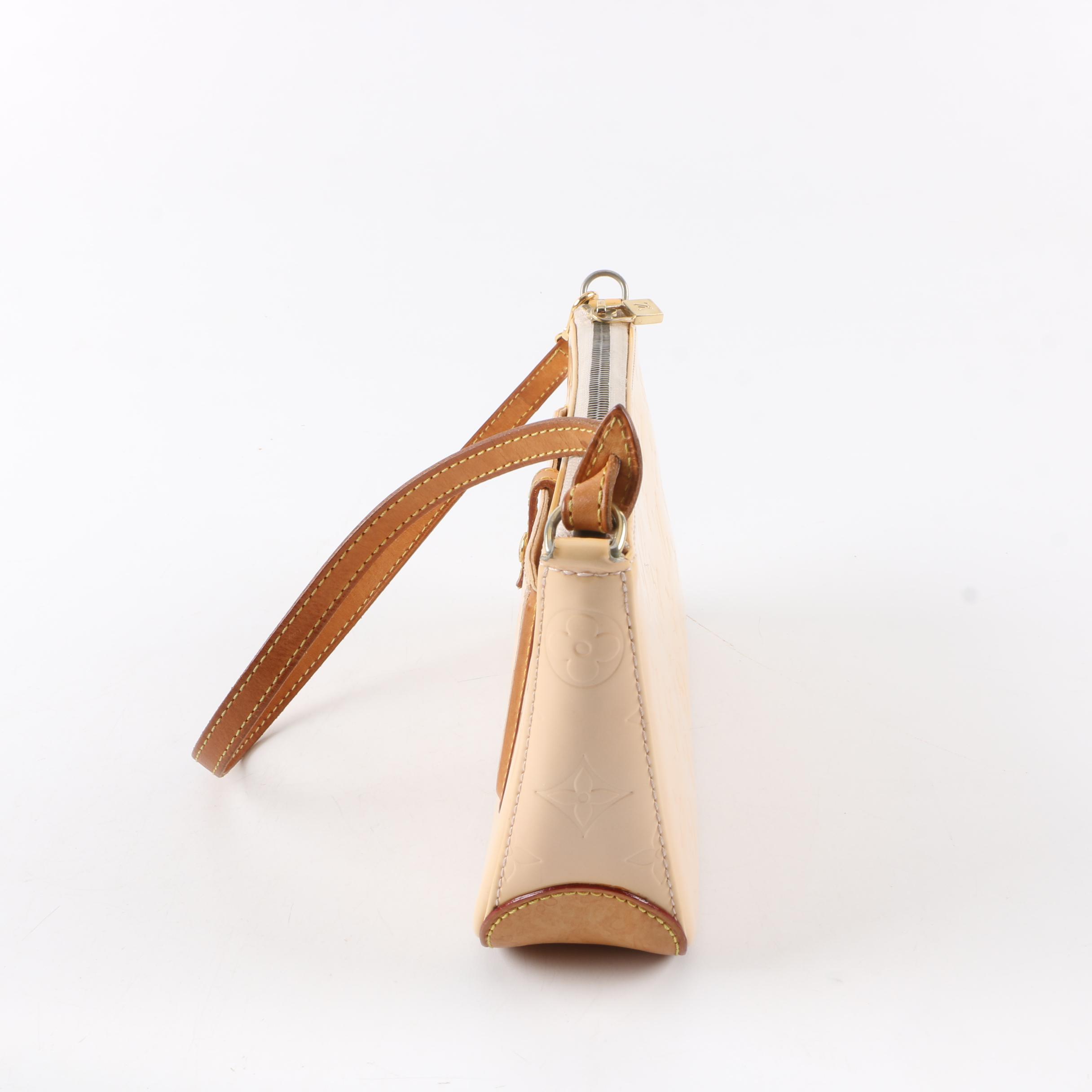 Louis Vuitton Mallory Square Vernis Pochette and Epi Leather Wallet