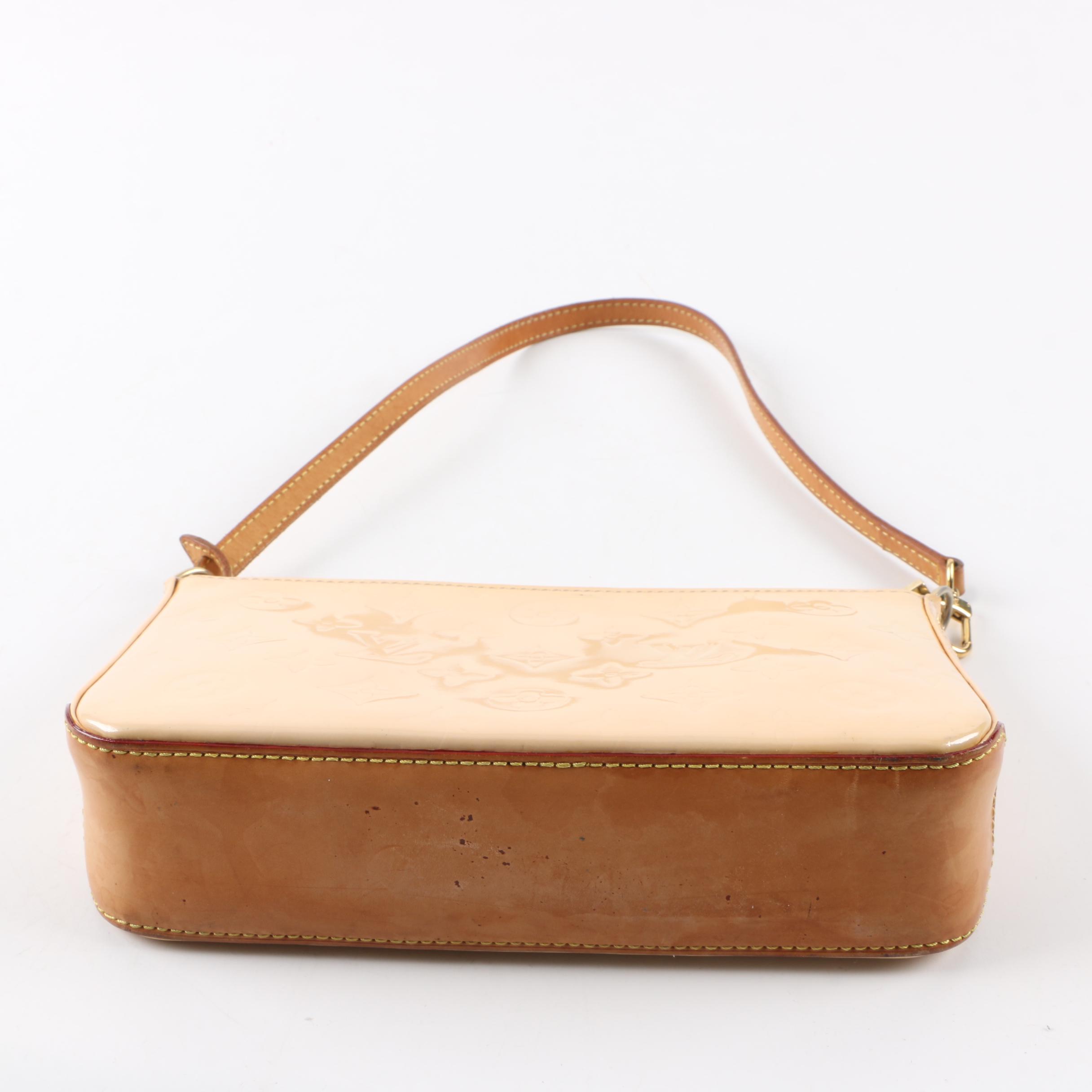 Louis Vuitton Mallory Square Vernis Pochette and Epi Leather Wallet