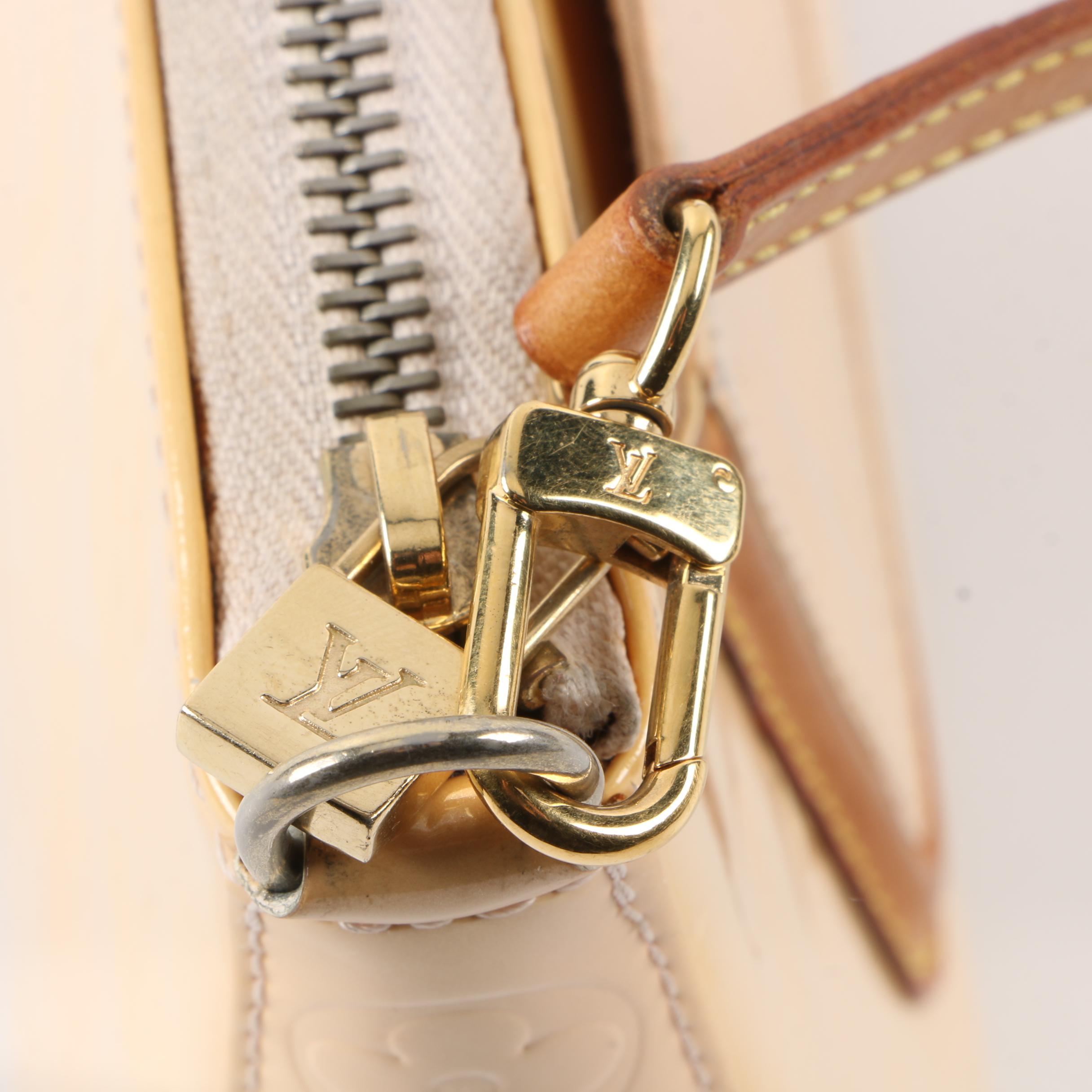 Louis Vuitton Mallory Square Vernis Pochette and Epi Leather Wallet