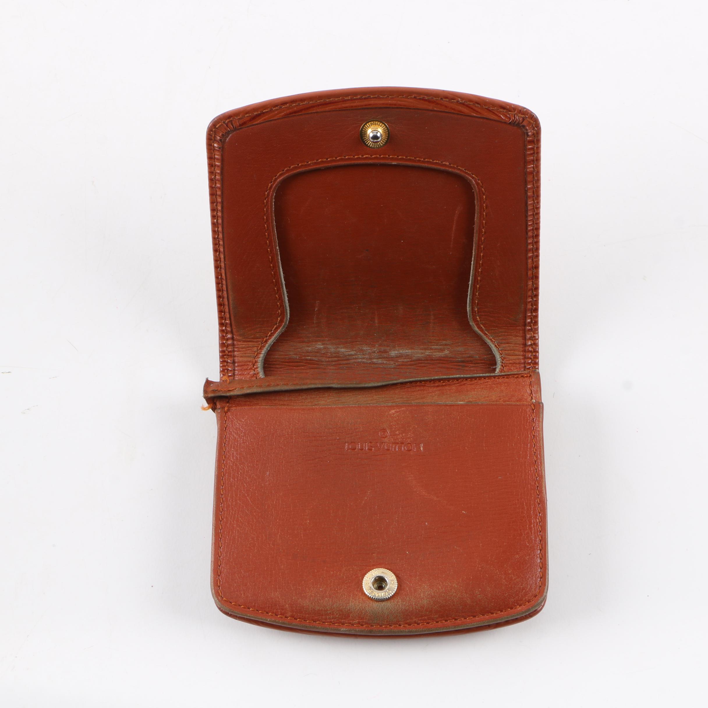 Louis Vuitton Mallory Square Vernis Pochette and Epi Leather Wallet