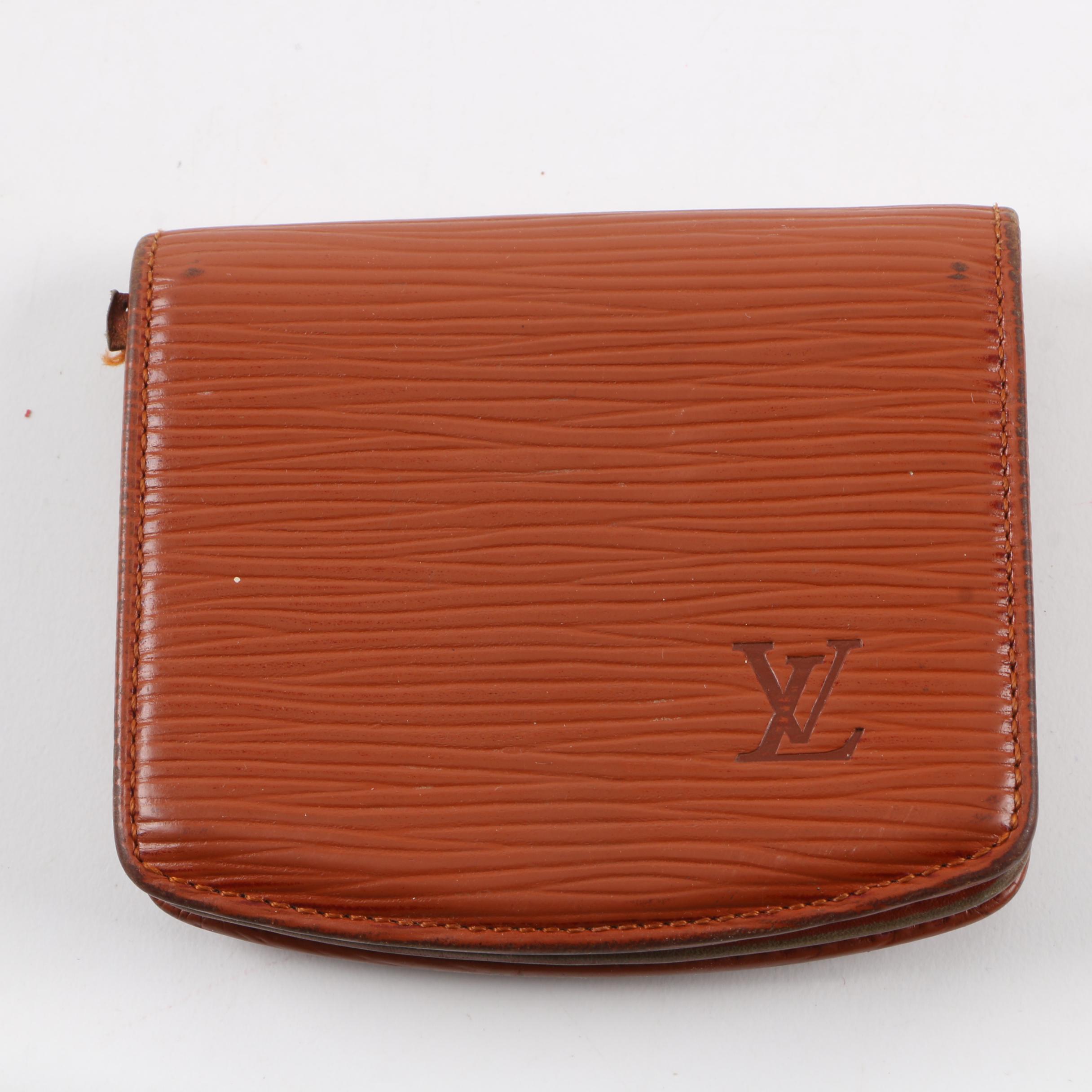 Louis Vuitton Mallory Square Vernis Pochette and Epi Leather Wallet