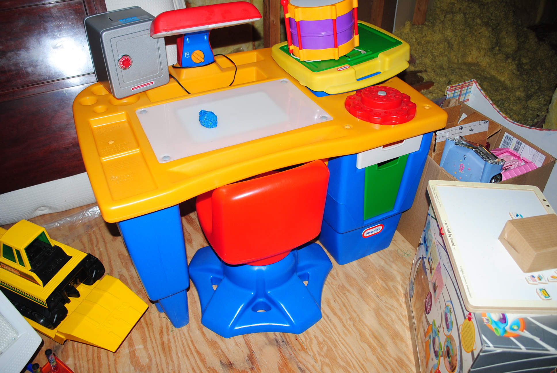 Little Tikes Art Table and Other Toys