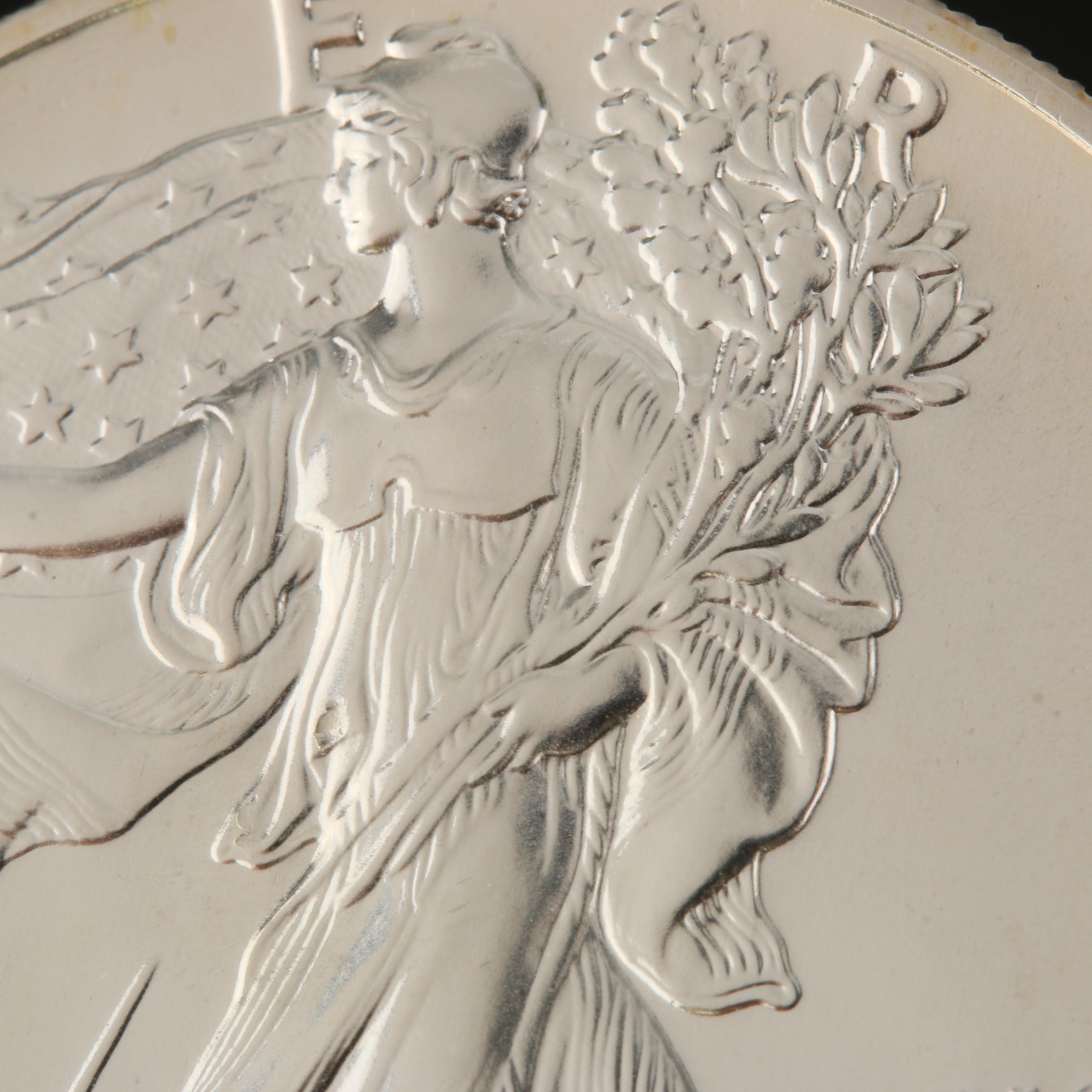 1989 One Dollar U.S. Silver Eagle