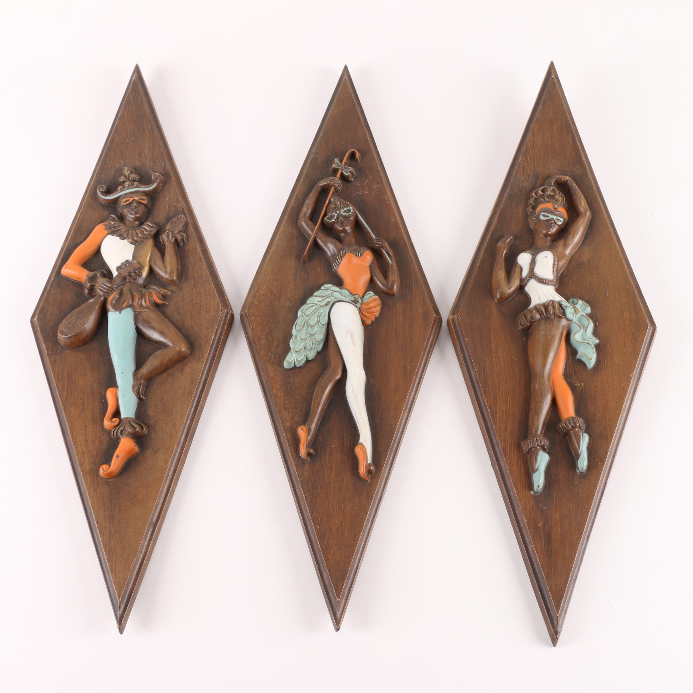 Mid Century Modern Harlequin Turner Manufacturing Wall Art