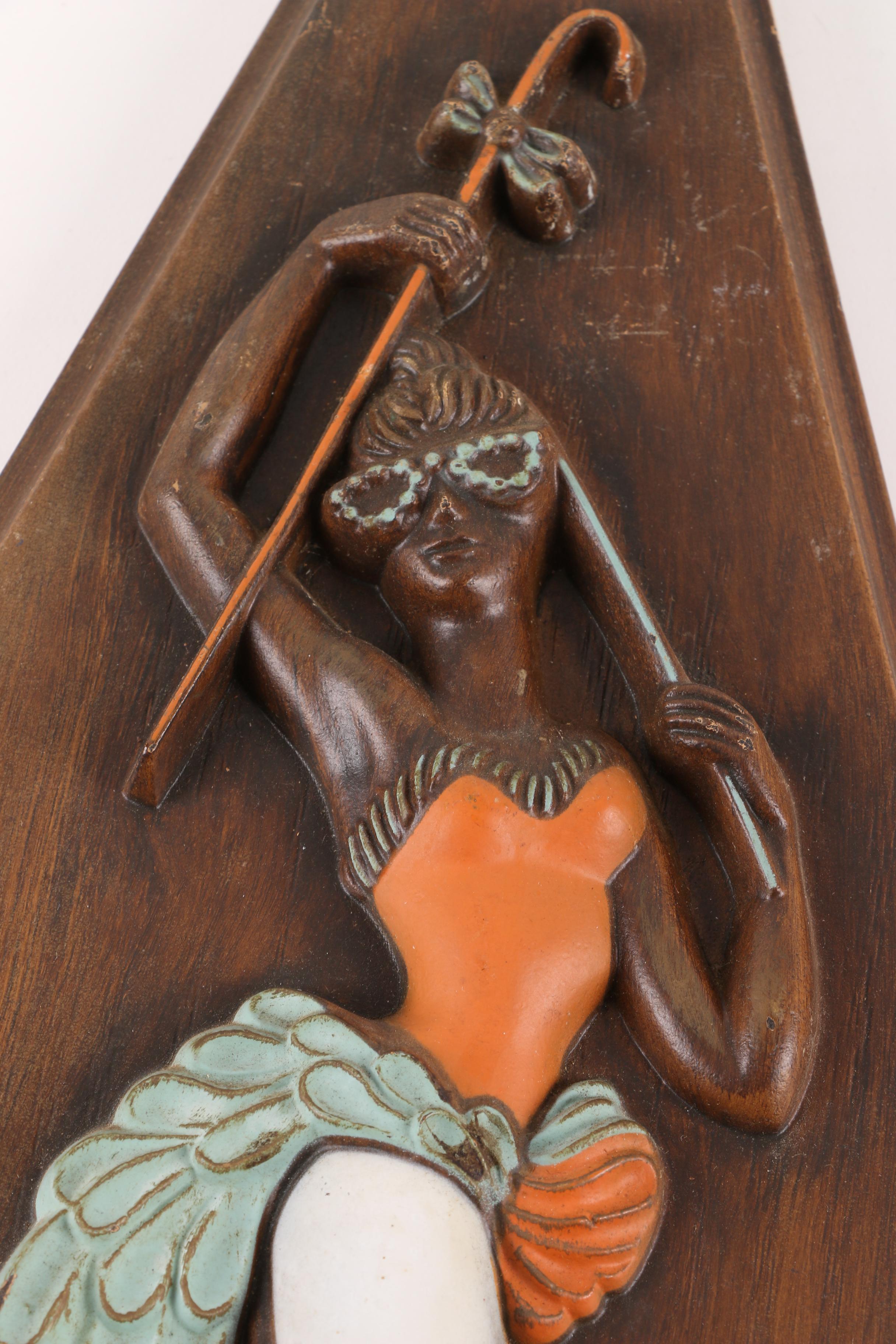 Mid Century Modern Harlequin Turner Manufacturing Wall Art