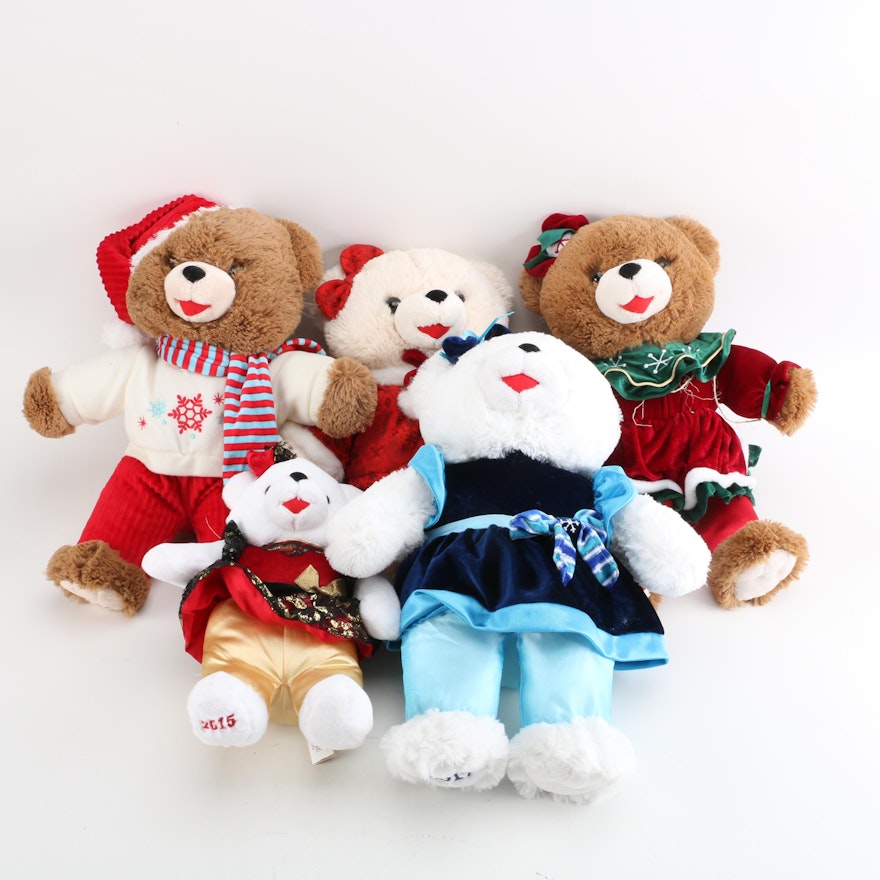 DanDee Annual "Snowflake Teddy" Bears
