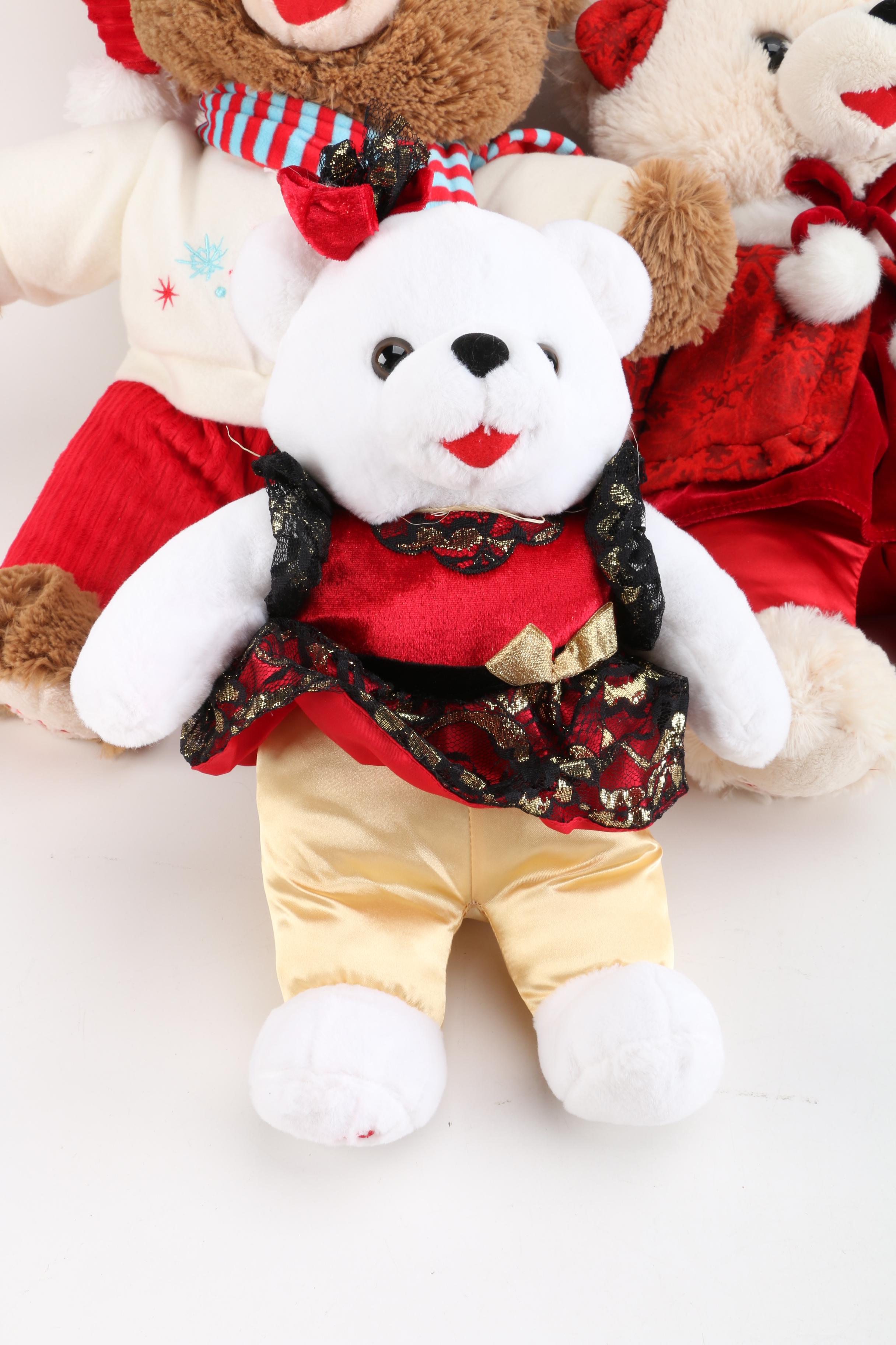 DanDee Annual "Snowflake Teddy" Bears