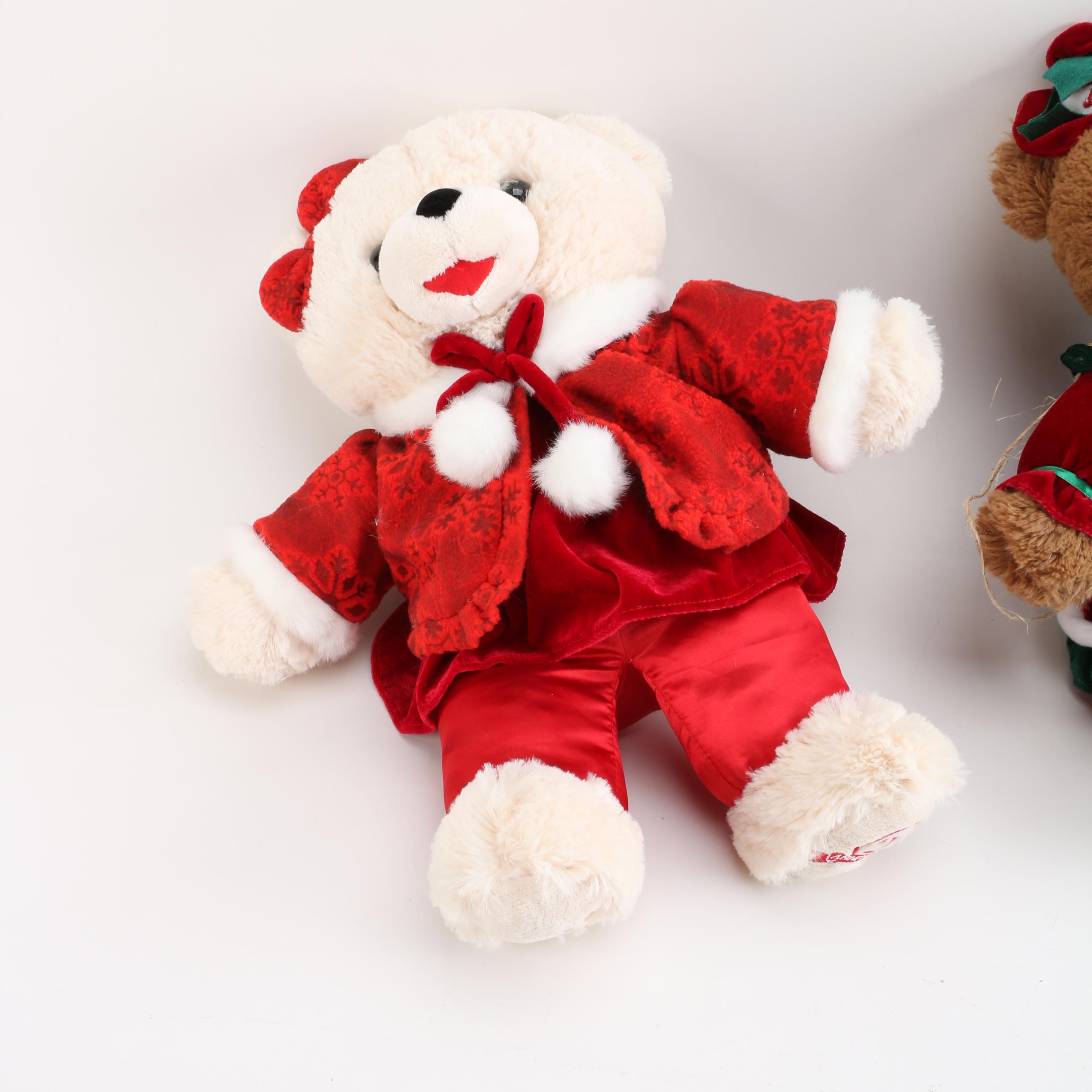 DanDee Annual "Snowflake Teddy" Bears