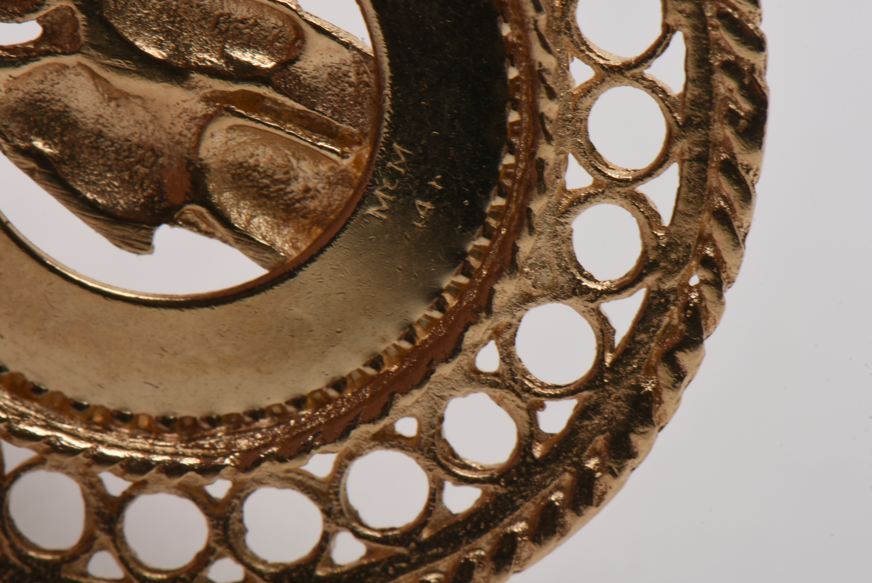 Vintage 14K Yellow Gold Charm Bracelet with Gold Charms and Gemstones