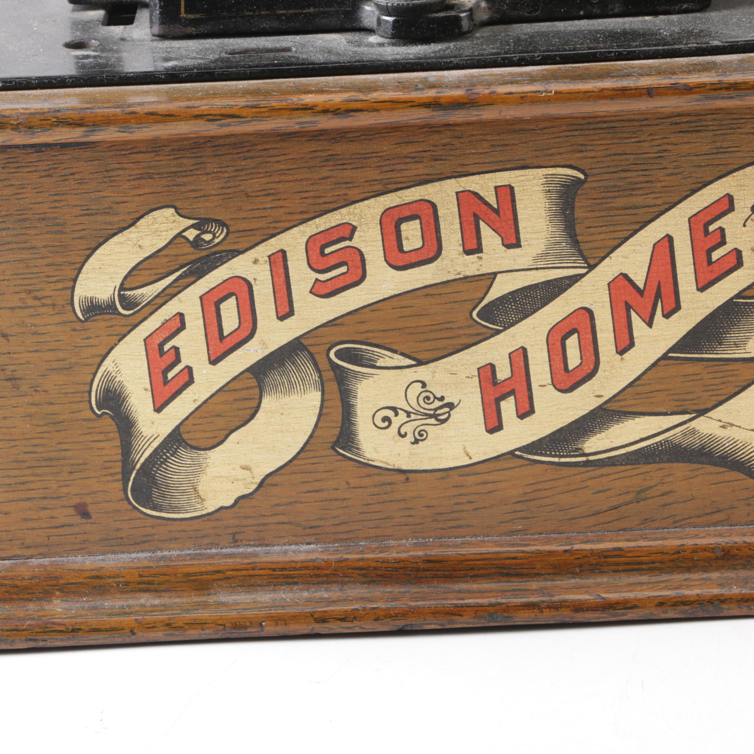 Antique Edison Home Phonograph