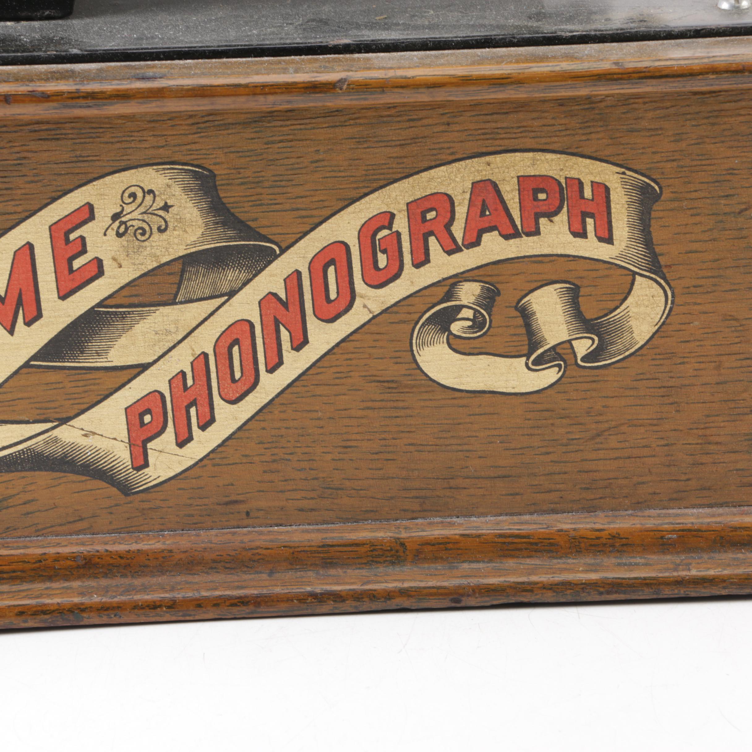 Antique Edison Home Phonograph