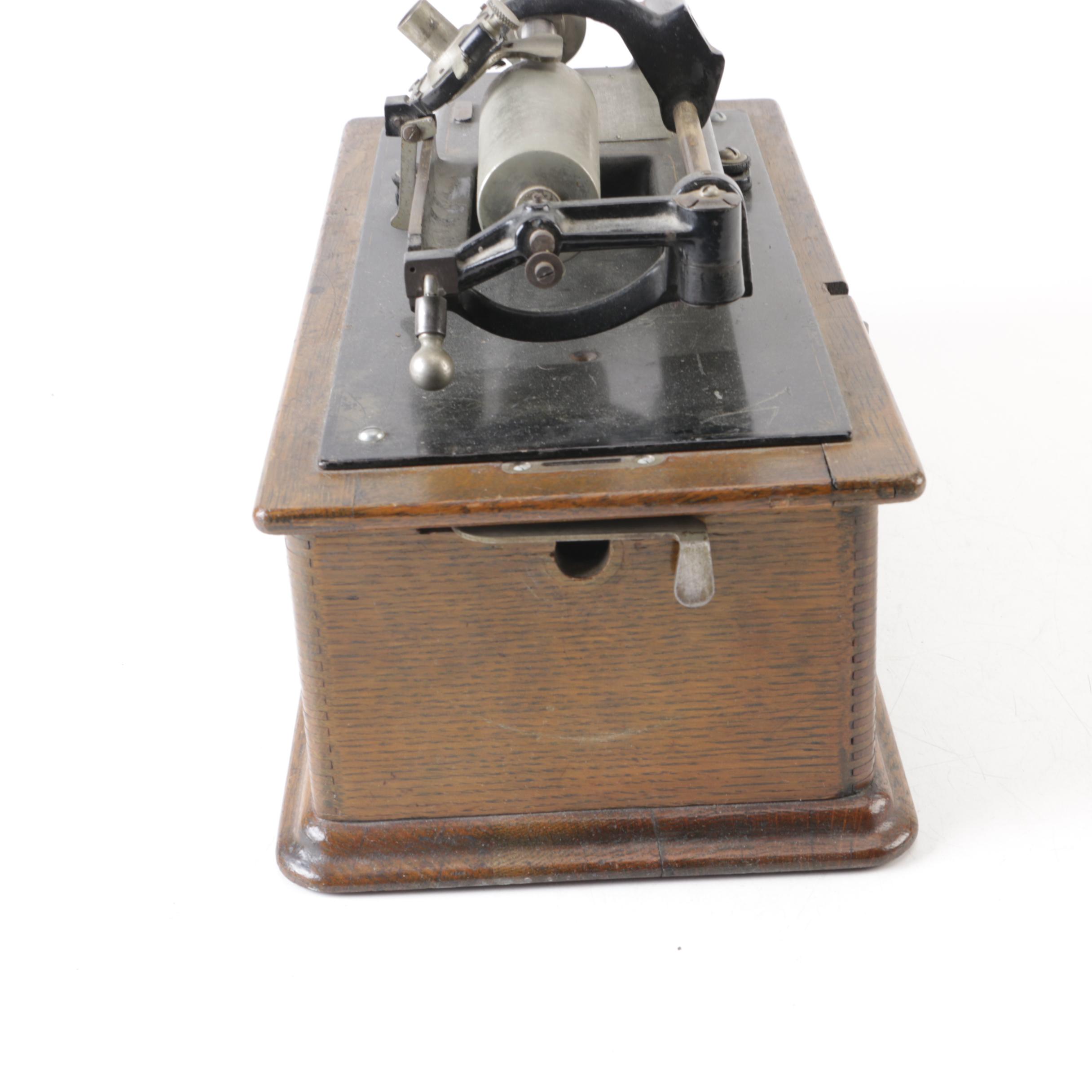 Antique Edison Home Phonograph