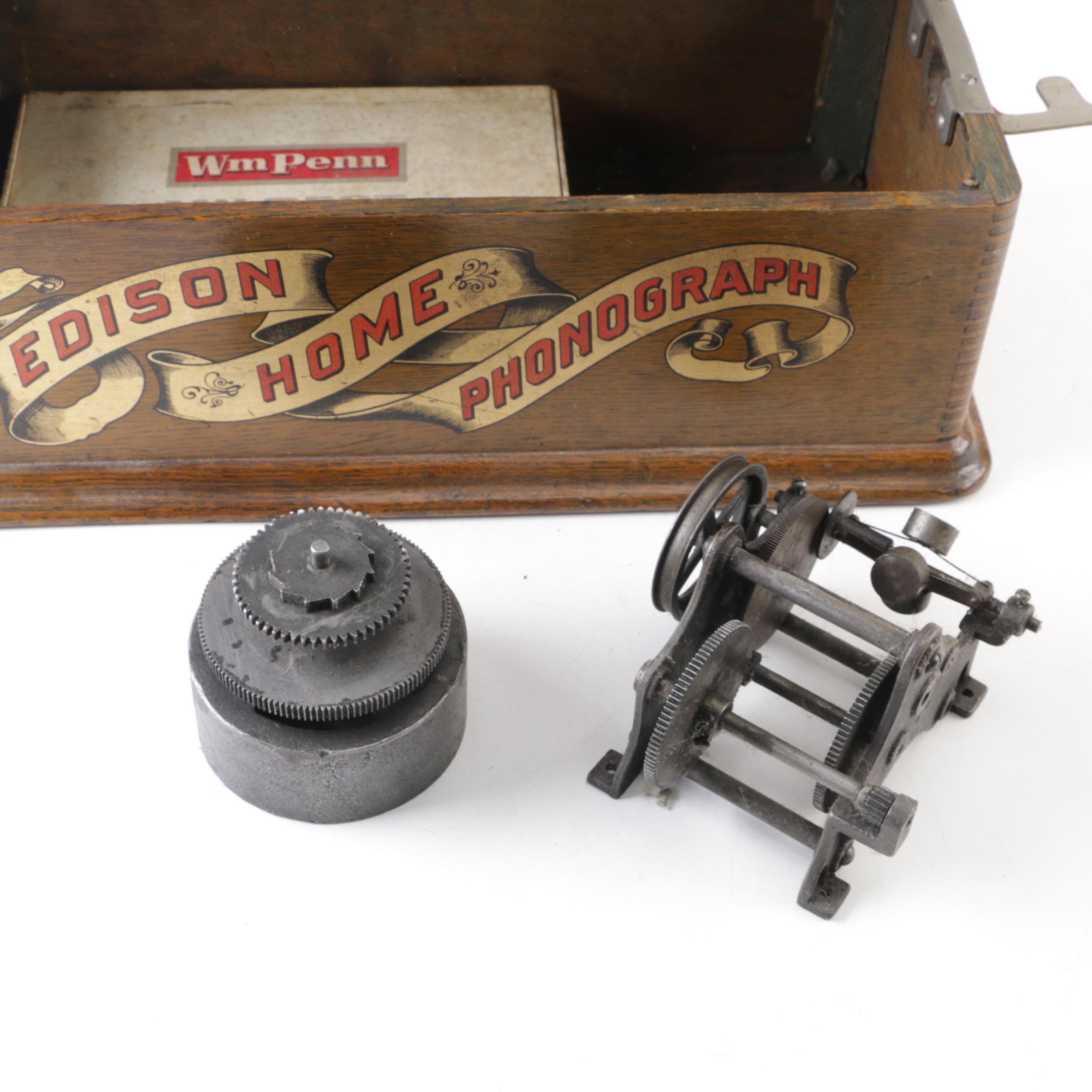 Antique Edison Home Phonograph