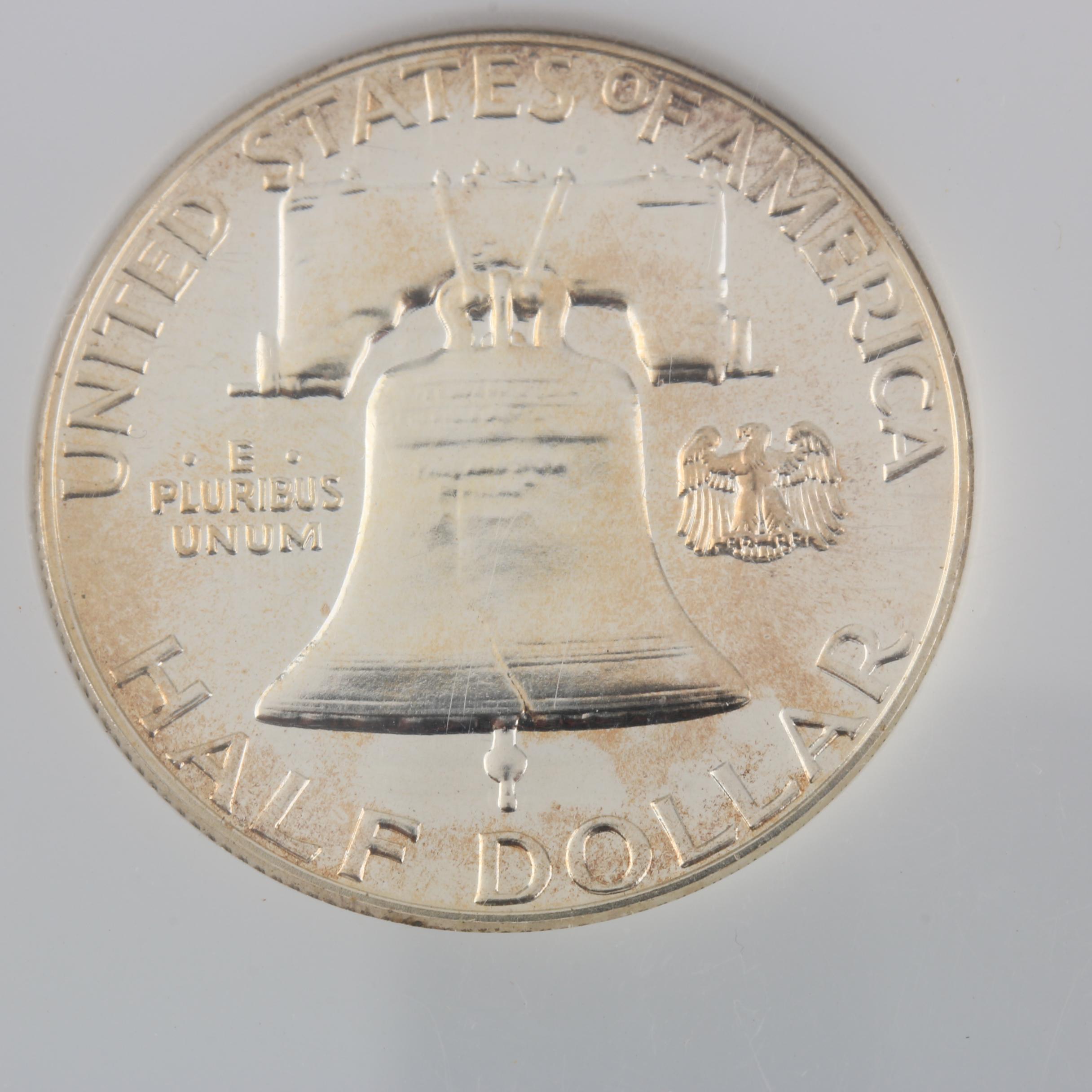 1963 Franklin Silver Half Dollar Proof Coin