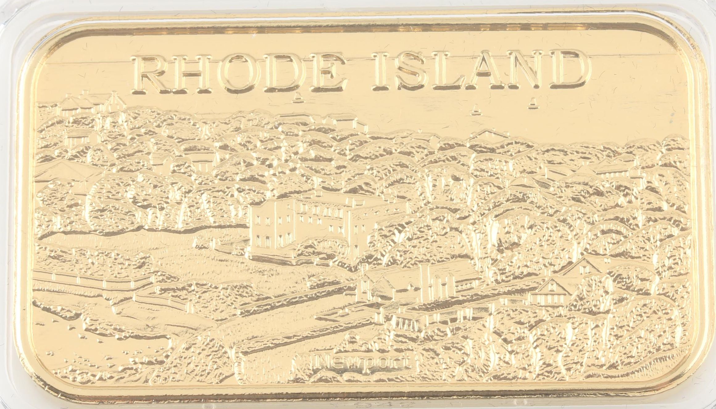 "America's Fifty States Gold-Plated Ingots" Set