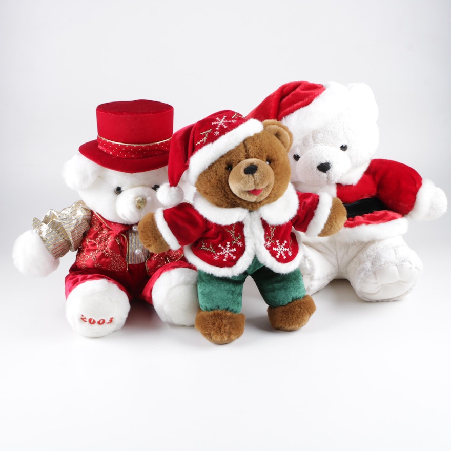 DanDee Christmas Teddy Bears