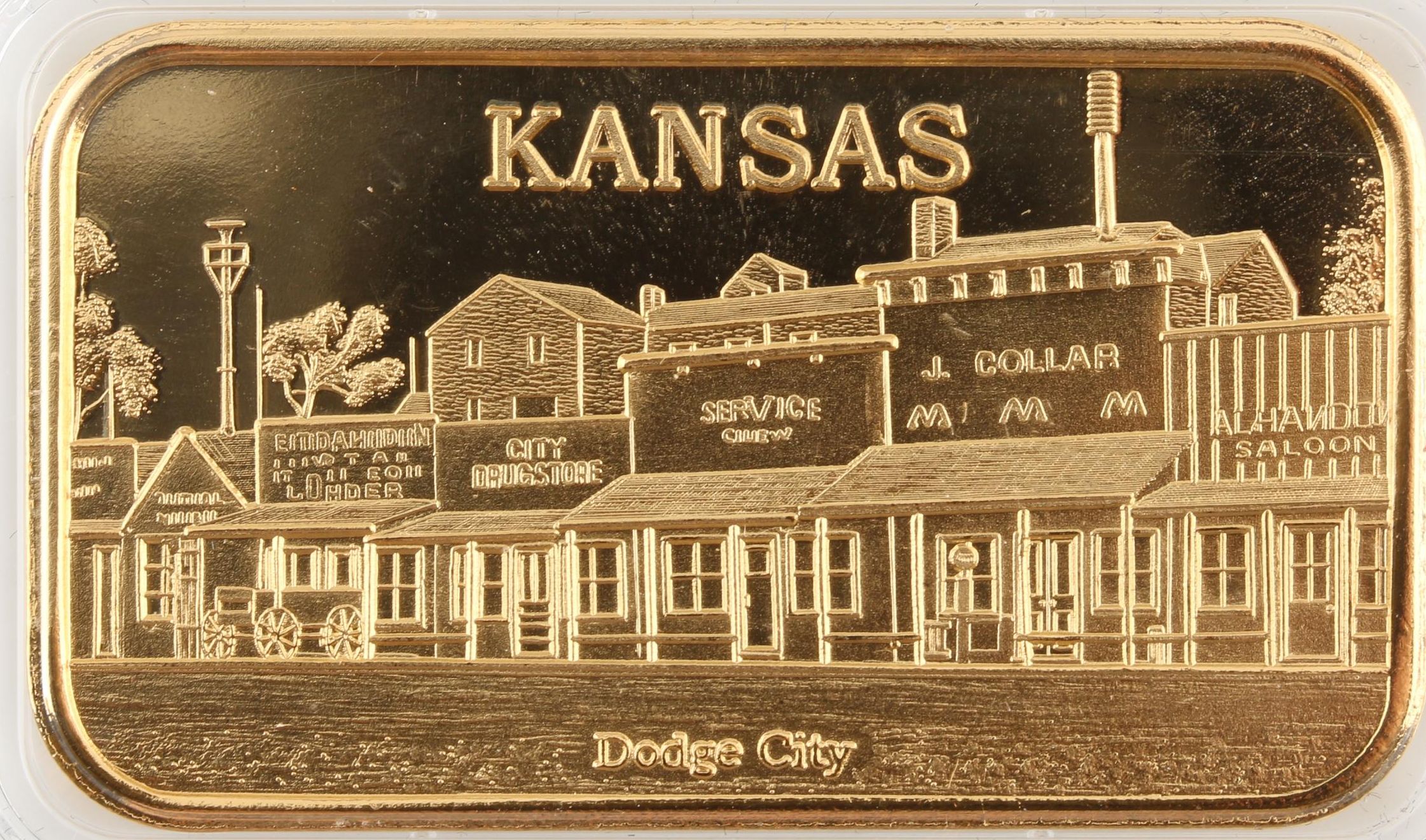 "America's Fifty States Gold-Plated Ingots" Set