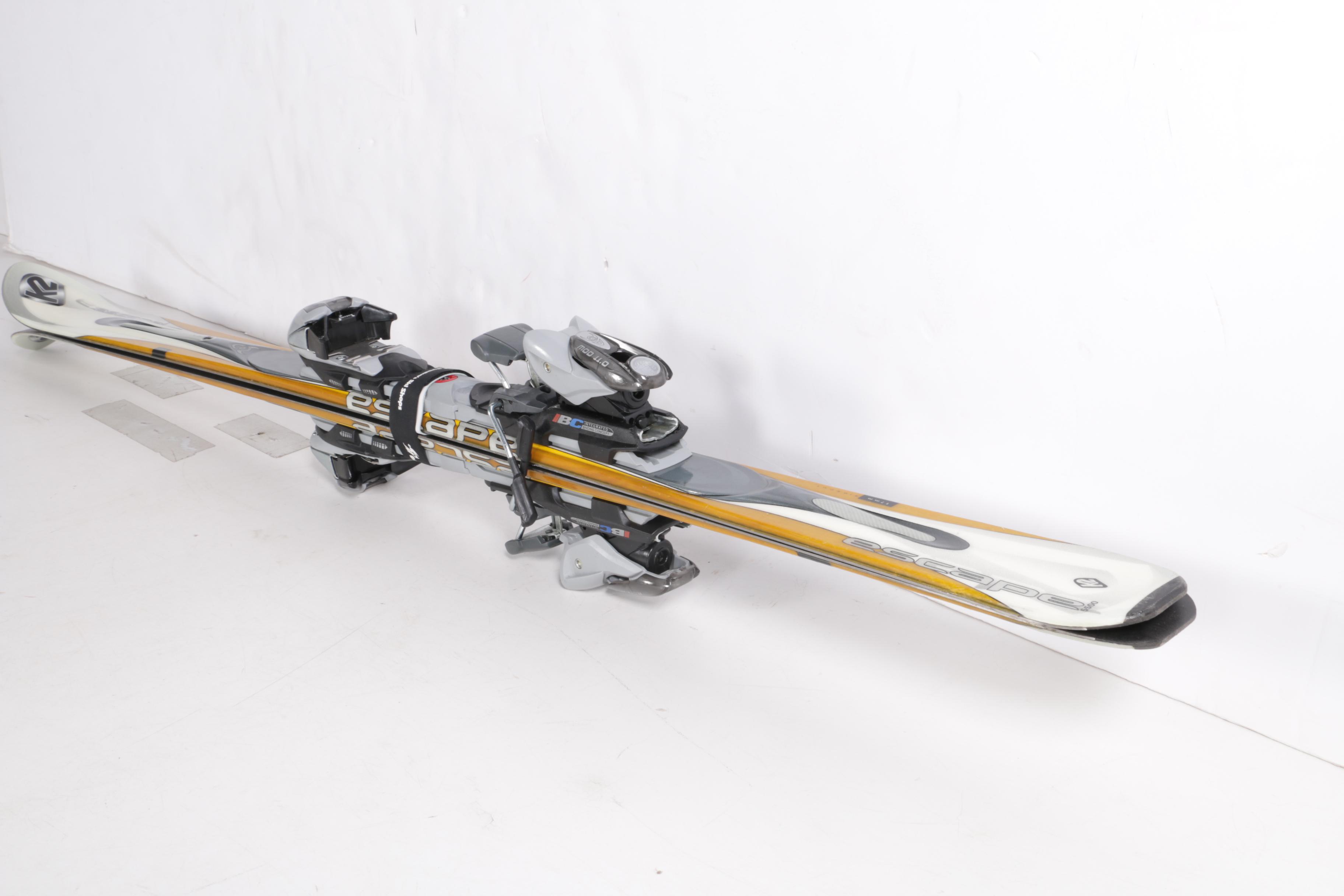 K2 Escape 5500 Skis with Marker Mod 11.0 Bindings