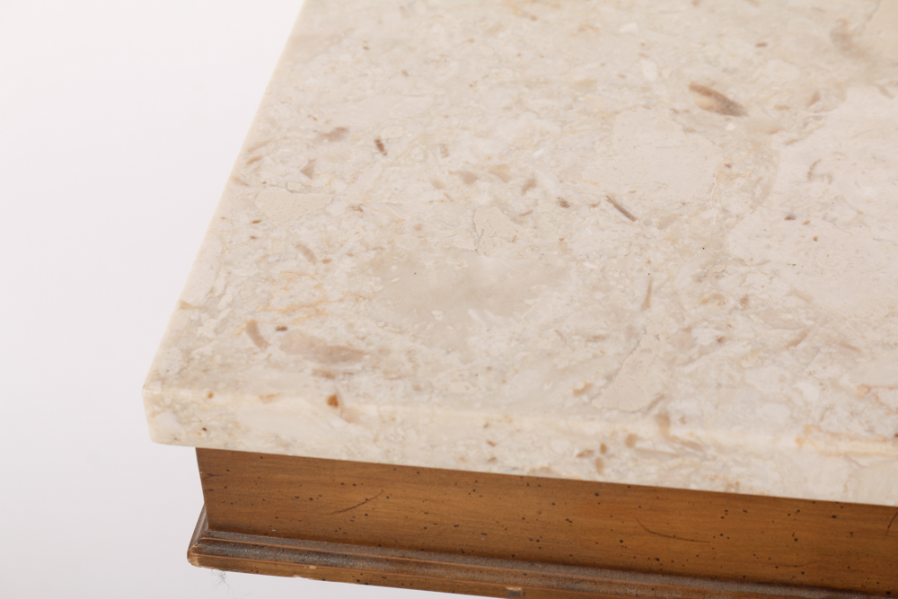 A Vintage Weiman Marble Top Stand