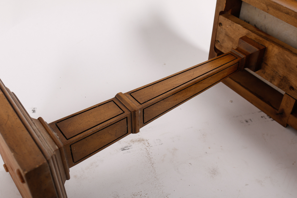 A Vintage Weiman Marble Top Stand