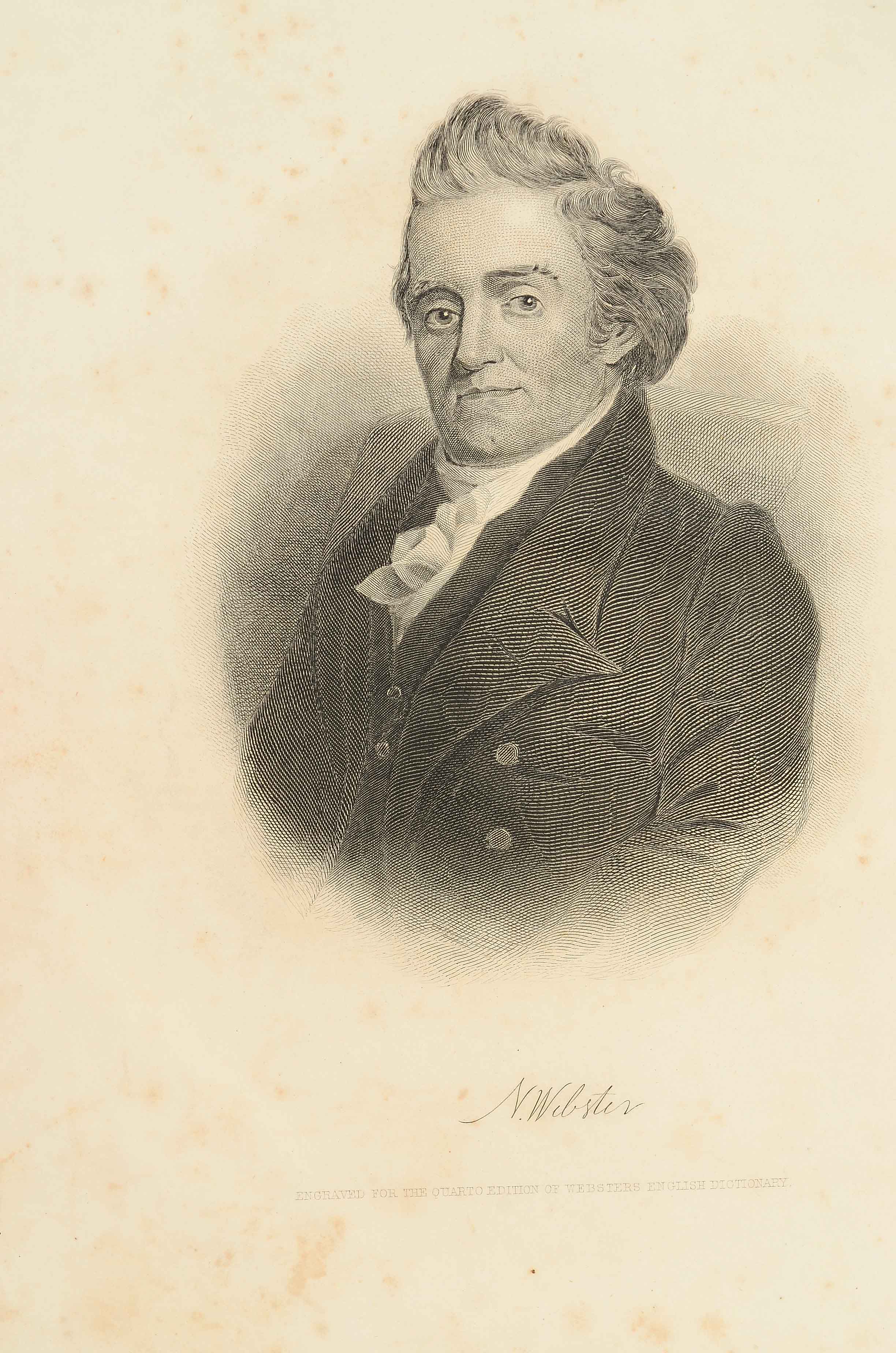 Antique Webster's Dictionary