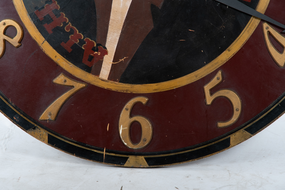 "Alhambra Cigars" Faux Wall Clock Sign