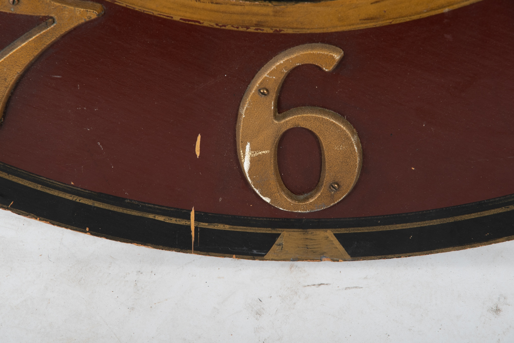 "Alhambra Cigars" Faux Wall Clock Sign