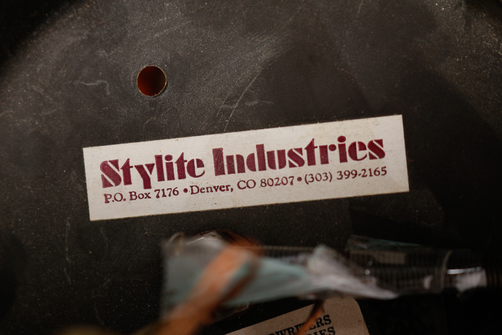 Dr. Pepper Stained Glass Pendant