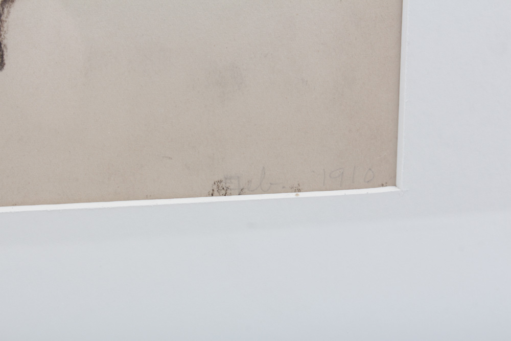 Conn Baker Drawing of Nude Figure