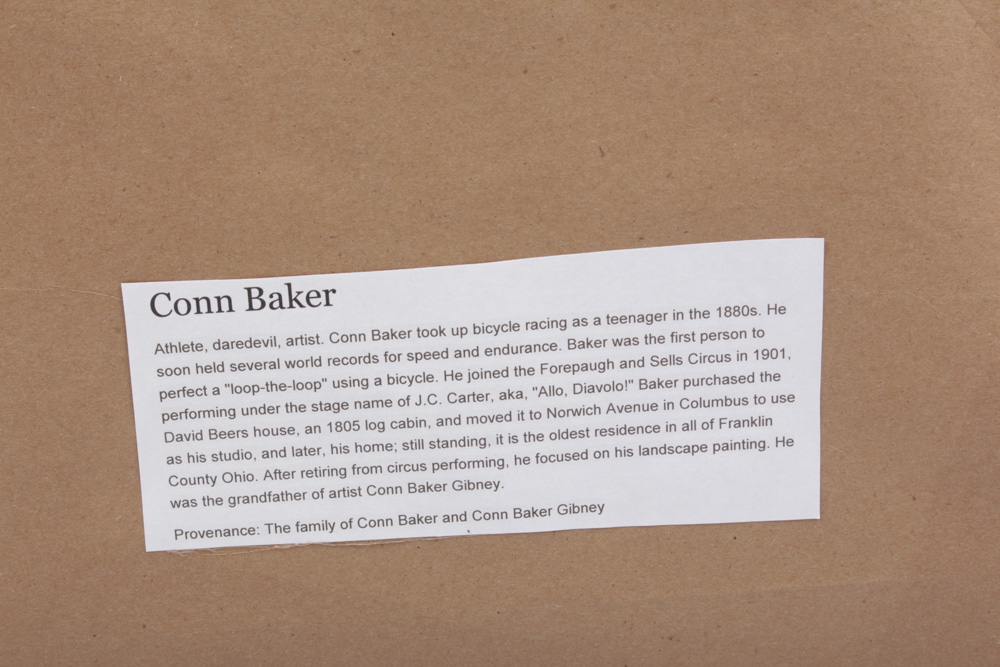 Conn Baker Drawing of Nude Figure