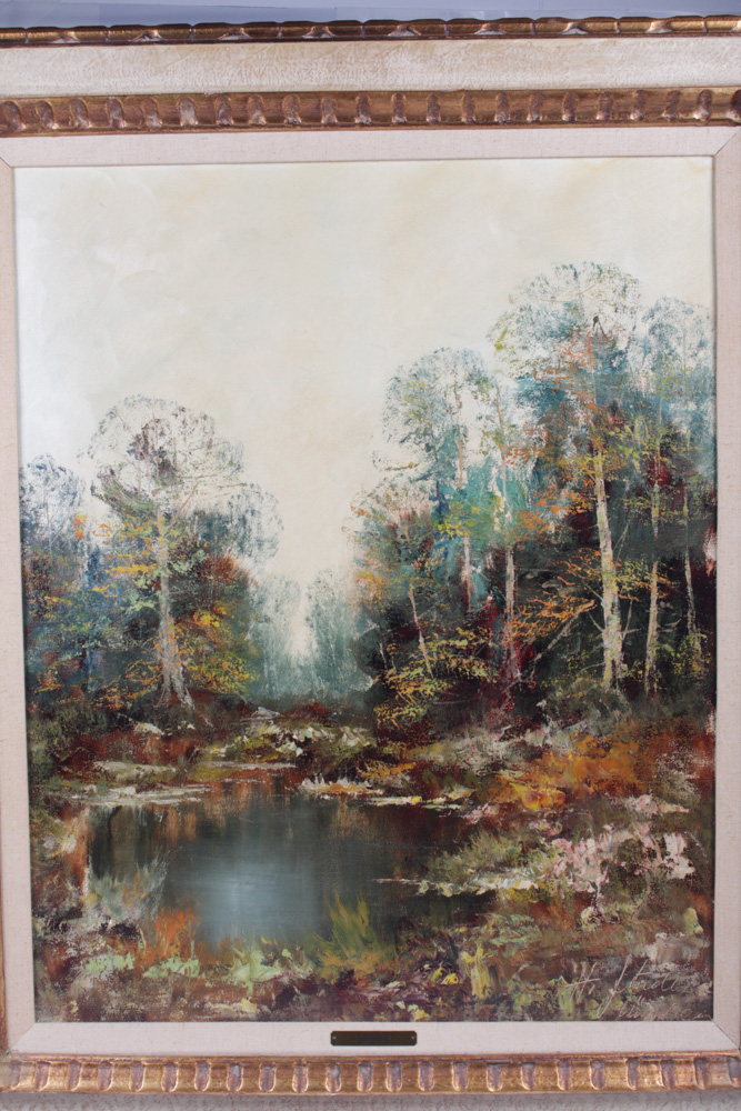 H. Stadler Original Oil Painting