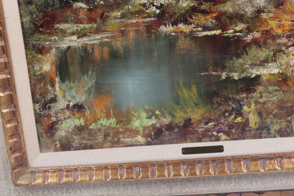 H. Stadler Original Oil Painting