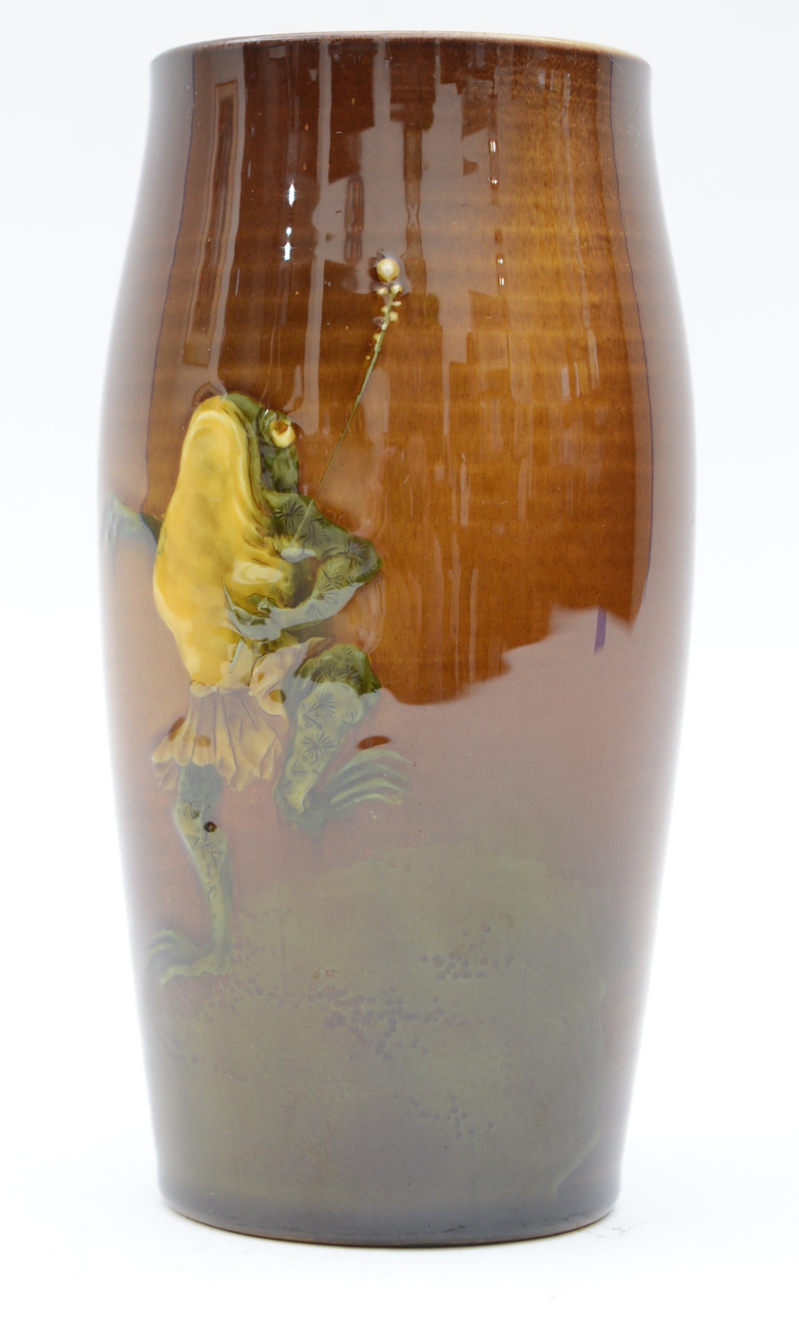 1888 Artist Signed Albert Valentin Rookwood "Frog" Mug