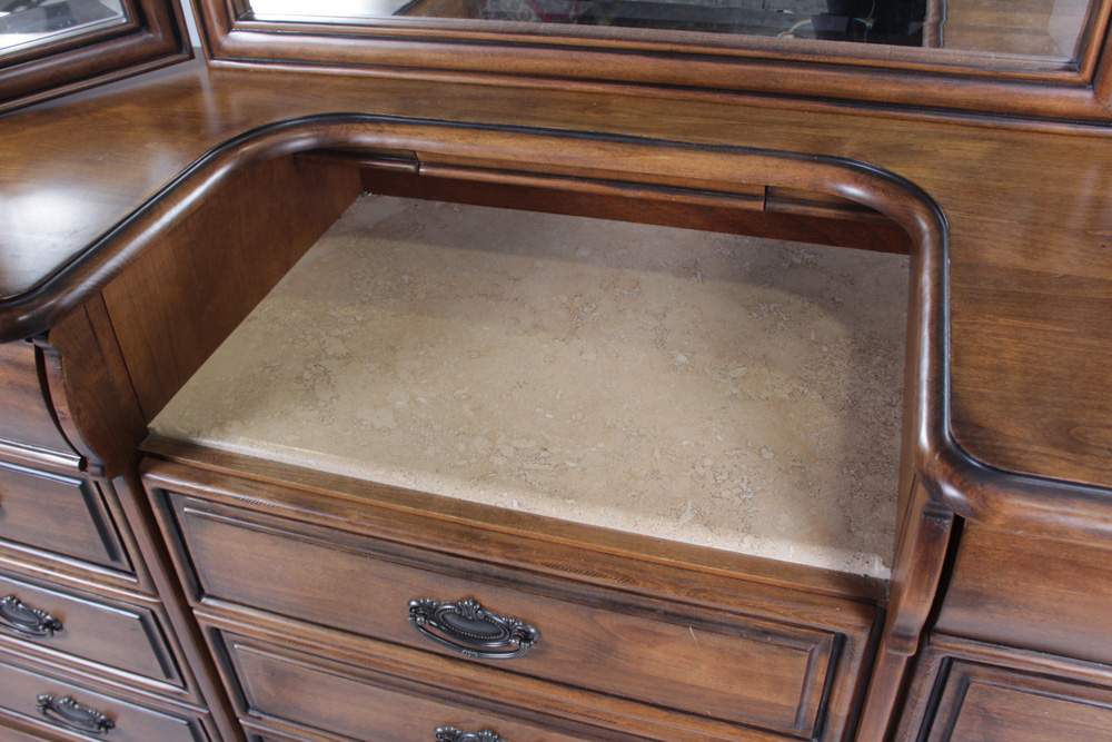 Oakwood Interiors Mirrored Dresser