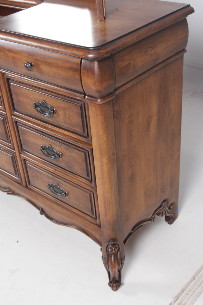 Oakwood Interiors Mirrored Dresser