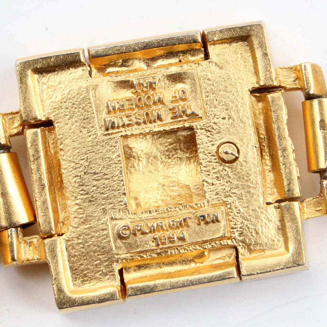 MMA Frank Lloyd Wright Inspired Earrings and Bracelet