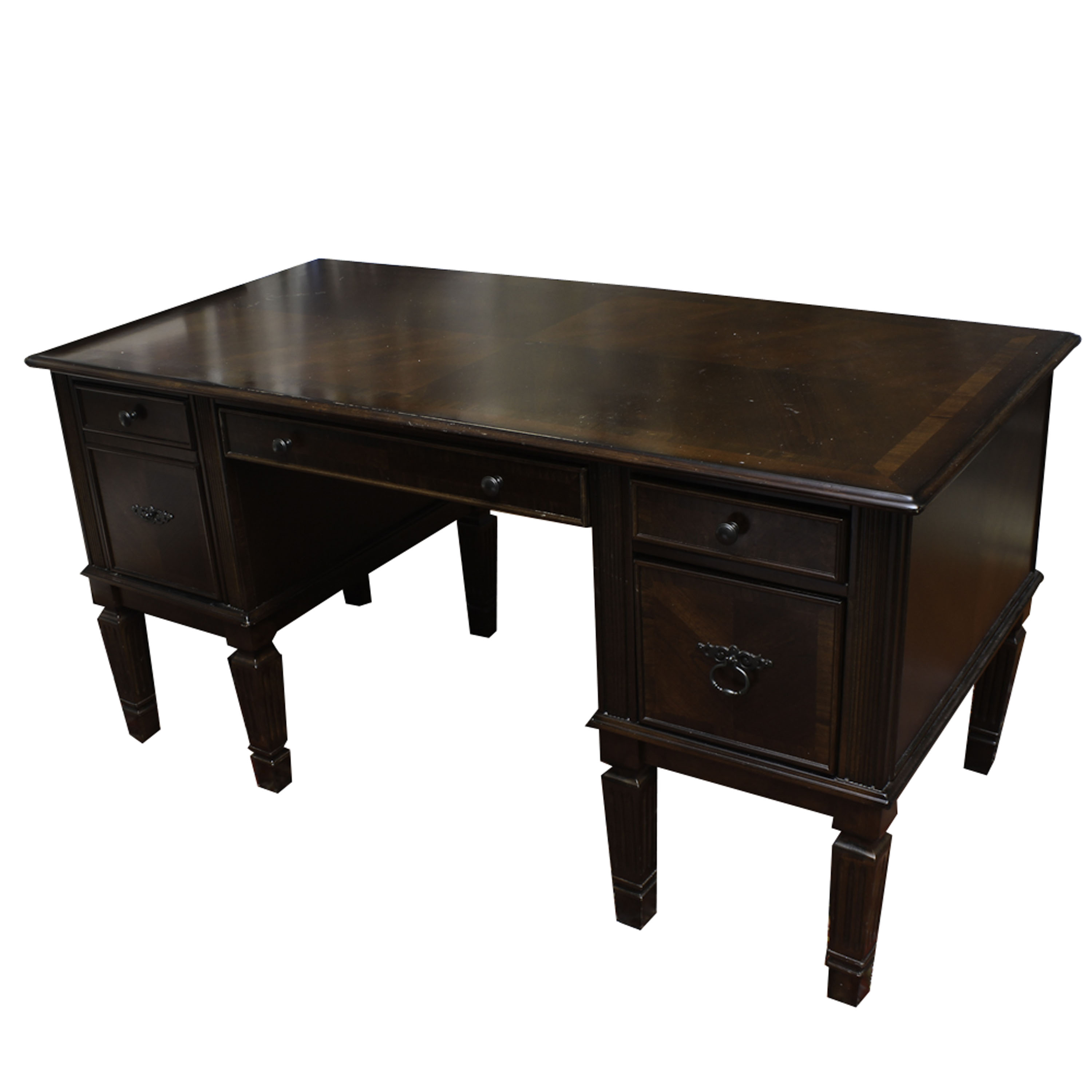 Contemporary Louis XVI Style Computer Desk